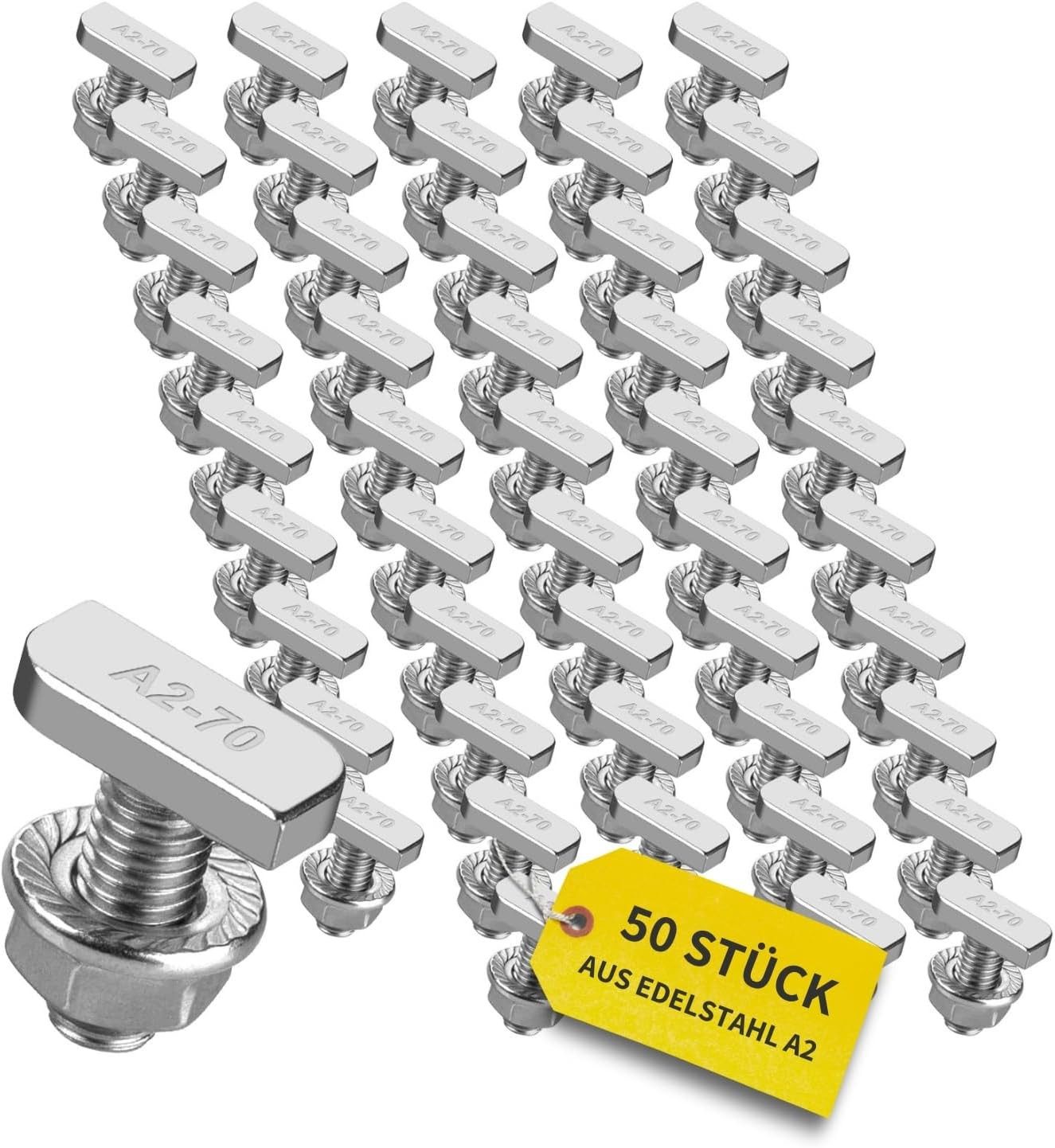 avoltik Solarmodul-Halterung Hammerkopfschrauben M8 I M10