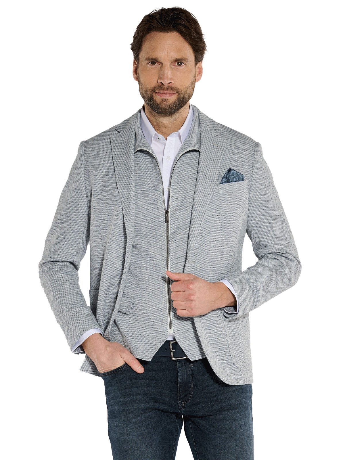 Engbers Sakko Freizeit-Sakko slim fit