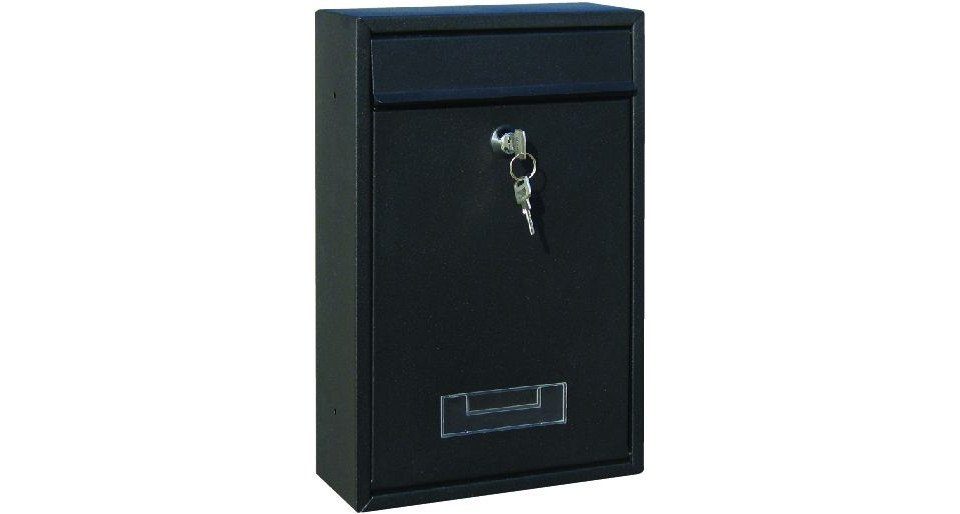 Primaster Briefkasten Primaster Briefkasten Metall schwarz