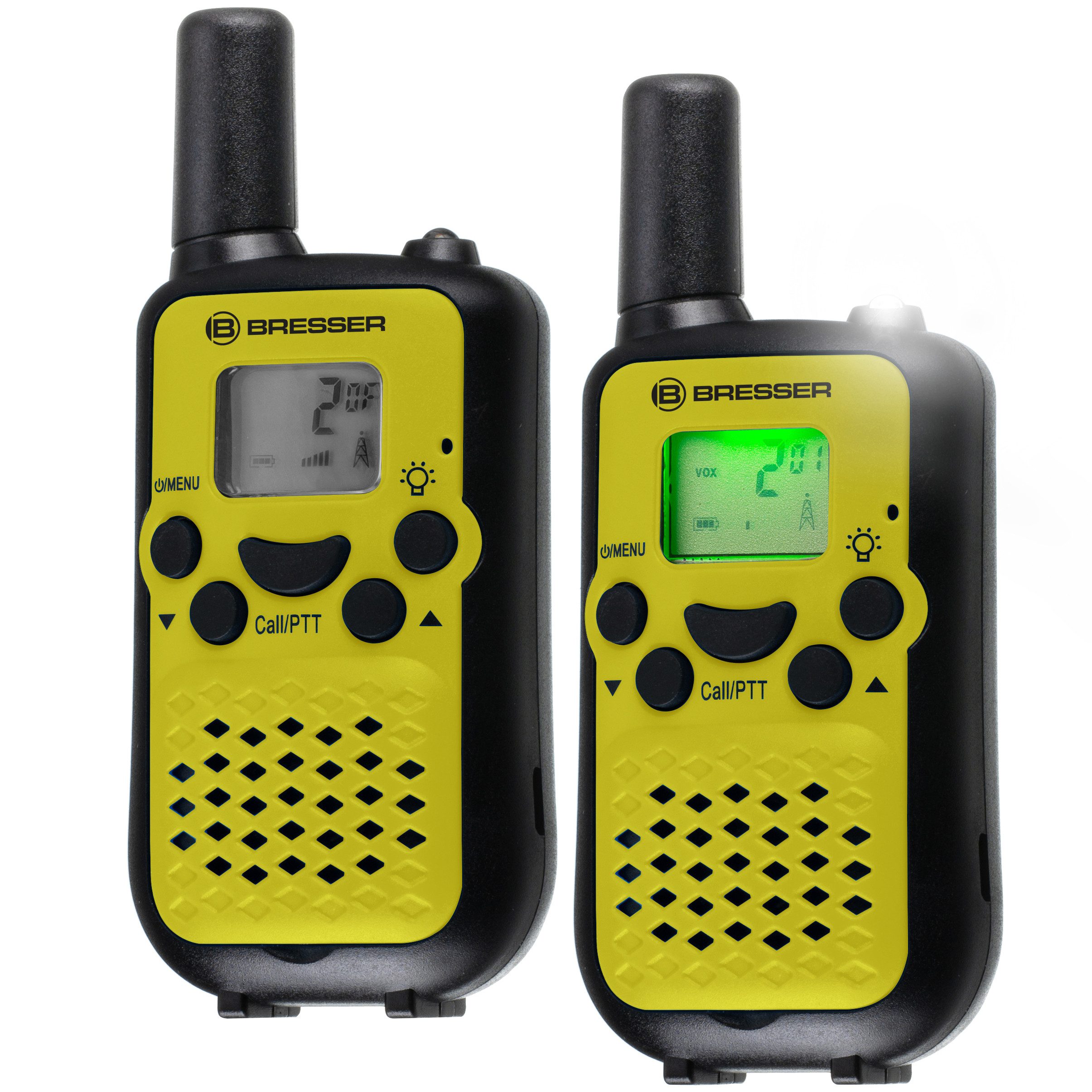 BRESSER junior Walkie Talkie rechargeable green
