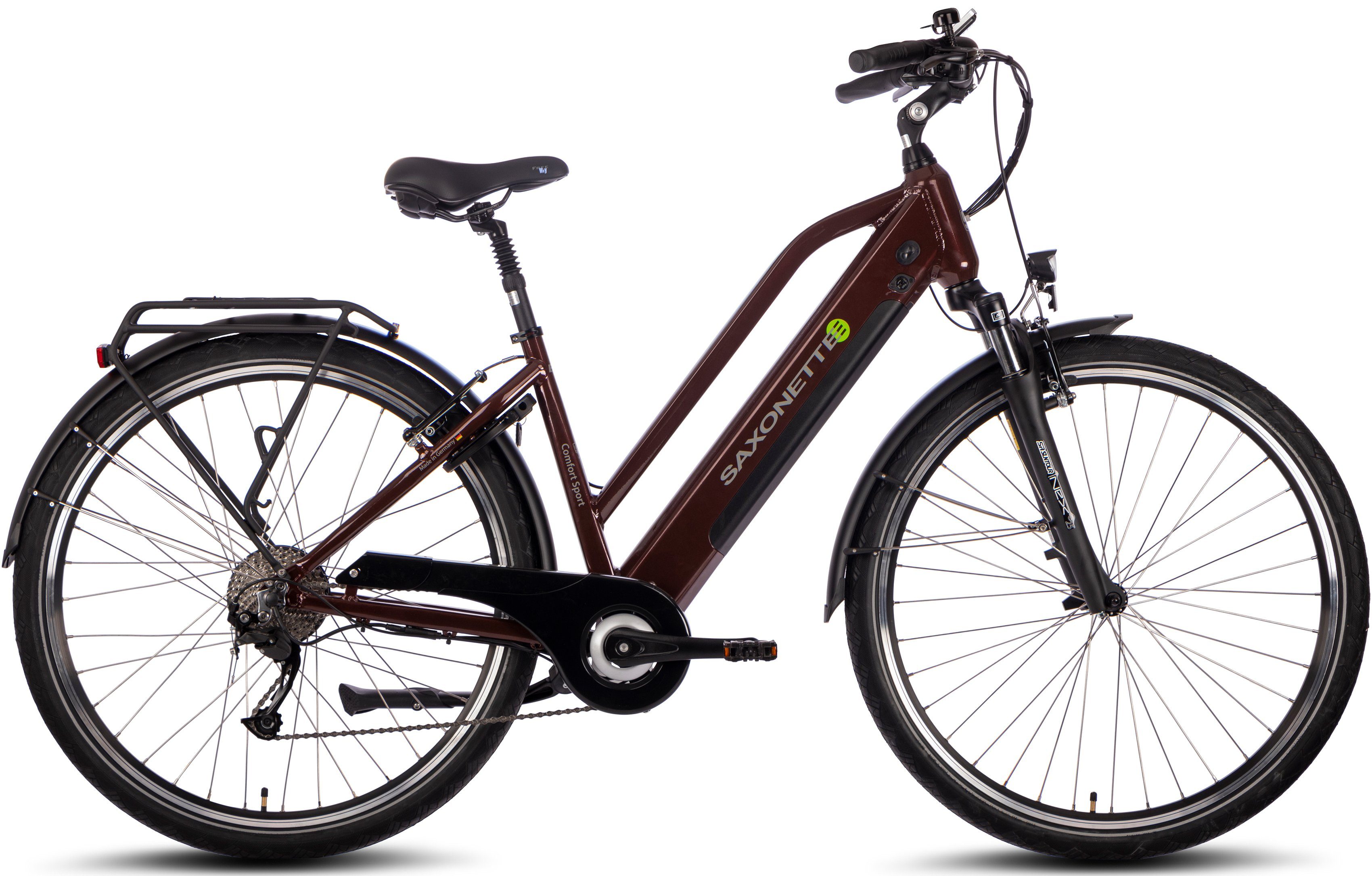 SAXONETTE E-Bike Cityrad Comfort Sport, 9