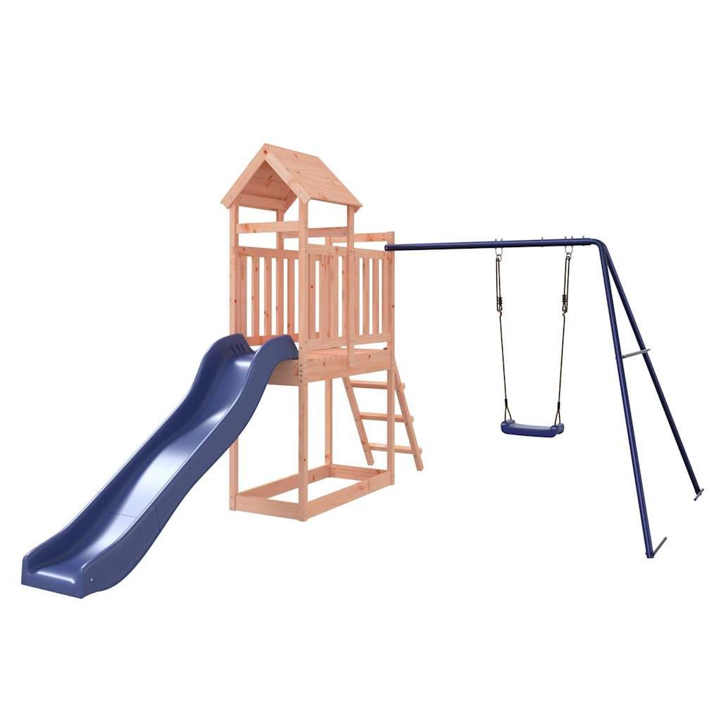 vidaXL Spielturm Spielturm Massivholz Douglasie