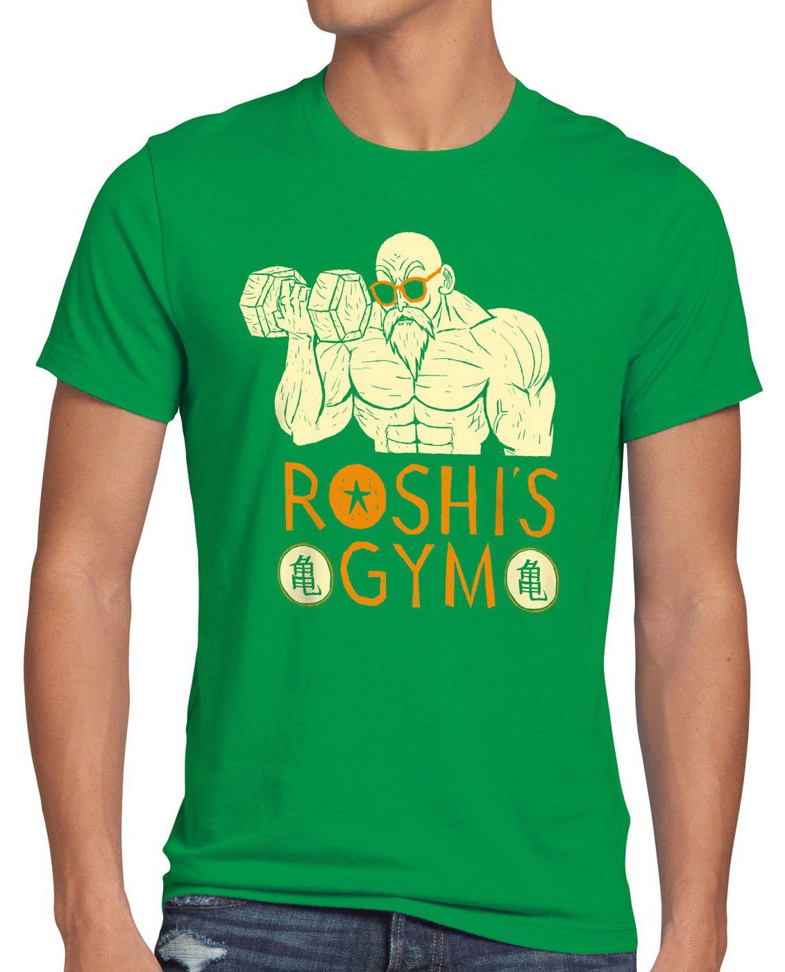 style3 T-Shirt Roshis Gym super dragonball