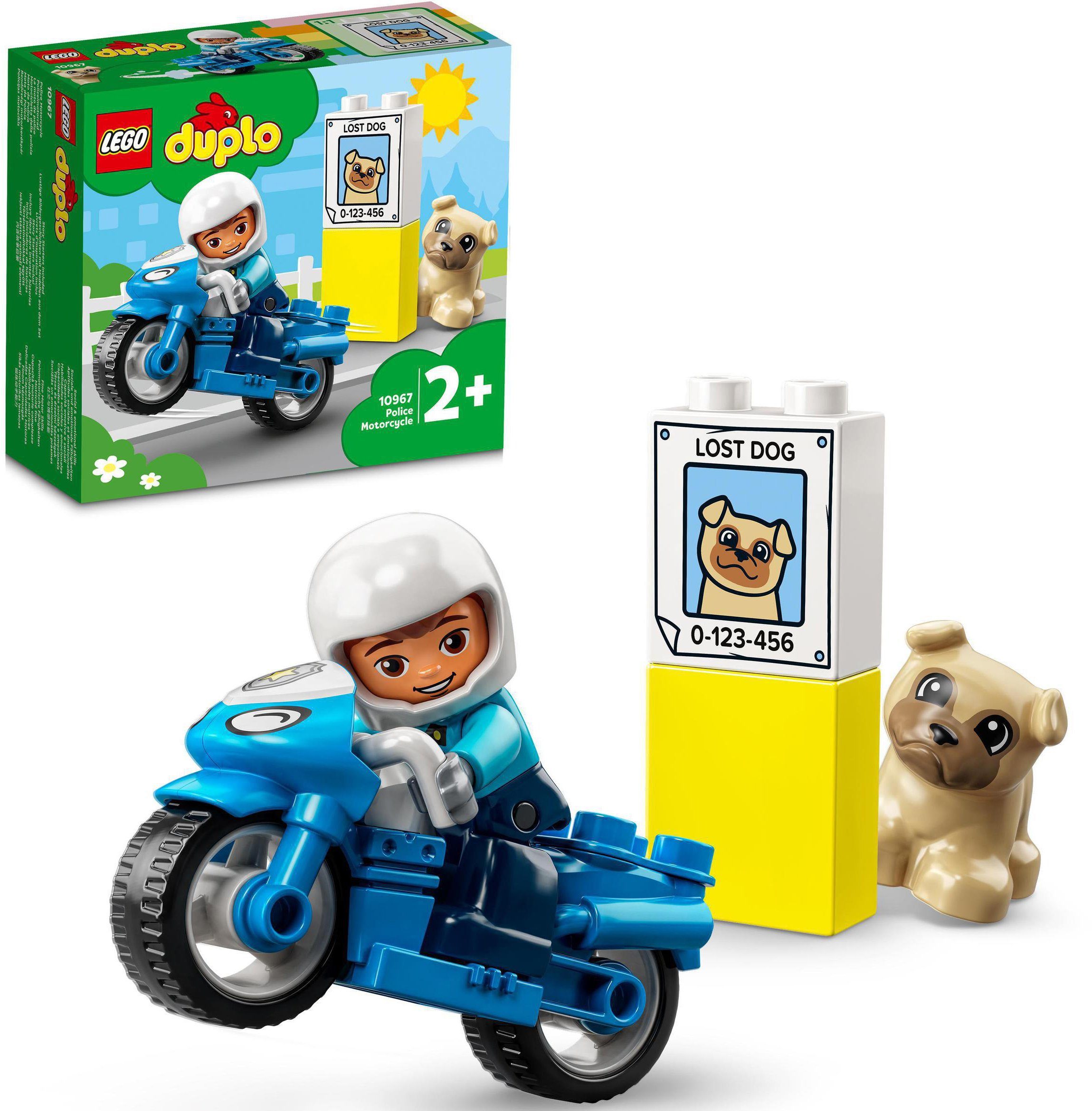 LEGO® Polizeimotorrad (10967), LEGO® DUPLO Konstruktionsspielsteine,