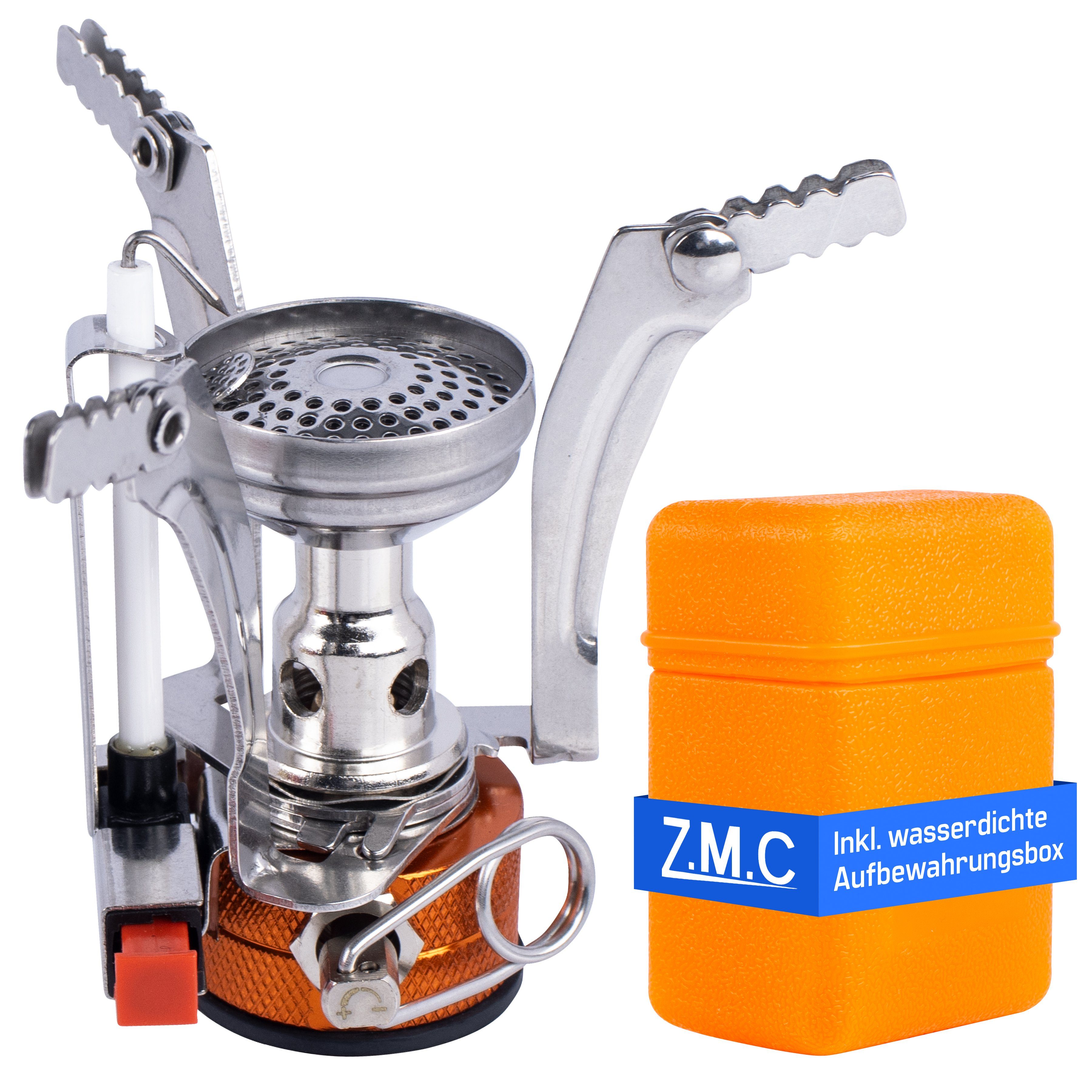 ZMC Gaskocher Kartuschenkocher, Transportabler Outdoor Campingkocher