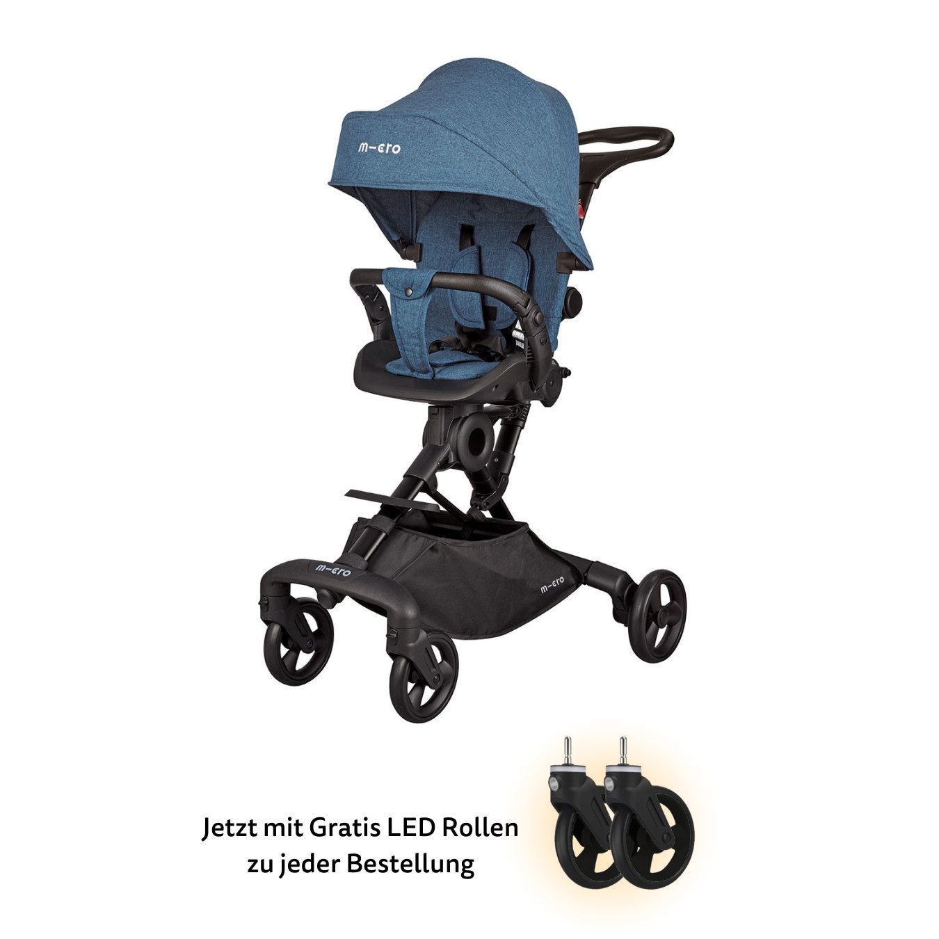 Micro Dreirad-Kinderwagen micro trike 360 grad