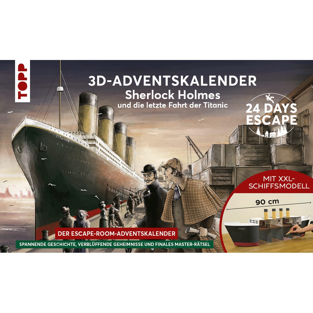 Frech Verlag Adventskalender 24 DAYS ESCAPE