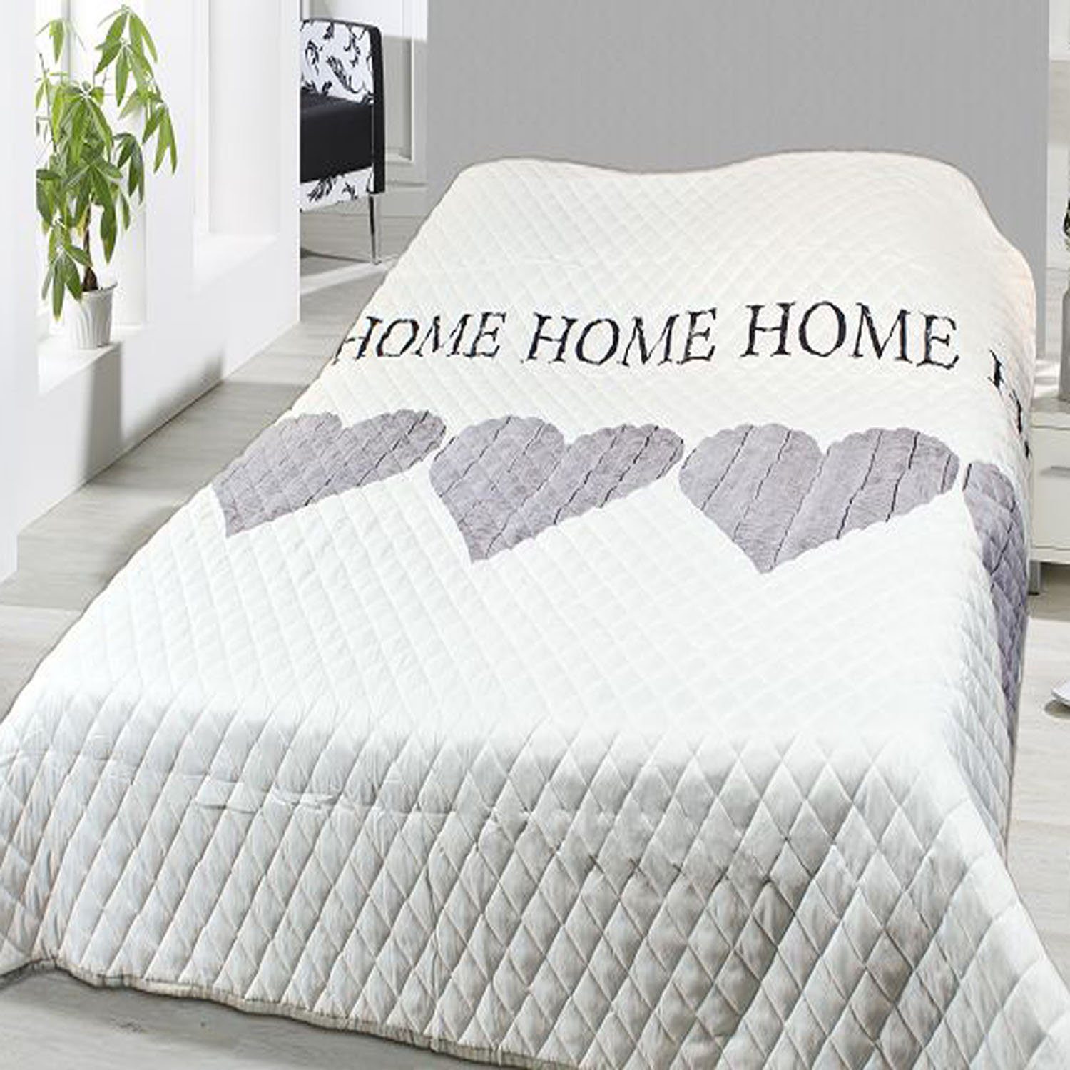 INDA-Exclusiv Tagesdecke Tagesdecke Sofaüberwurf 240x220cm Home