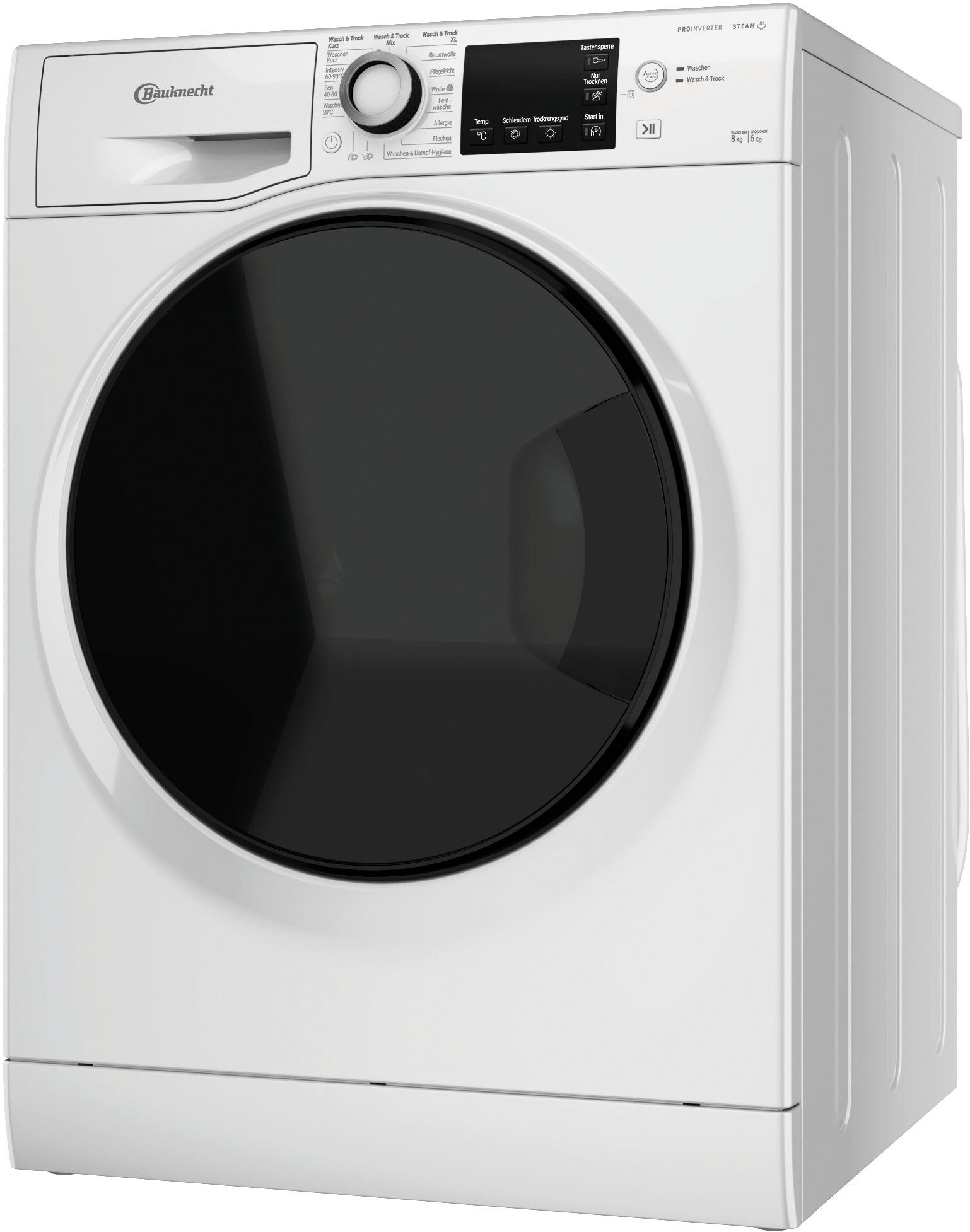BAUKNECHT Waschtrockner WT Super Eco 8614