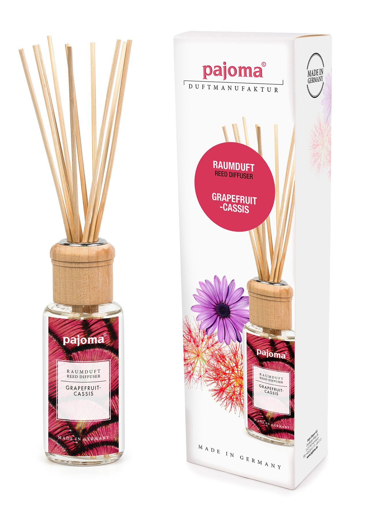 Levandeo® Luftbefeuchter, Raumduft 100ml Grapefruit-Cassis Lufterfrischer