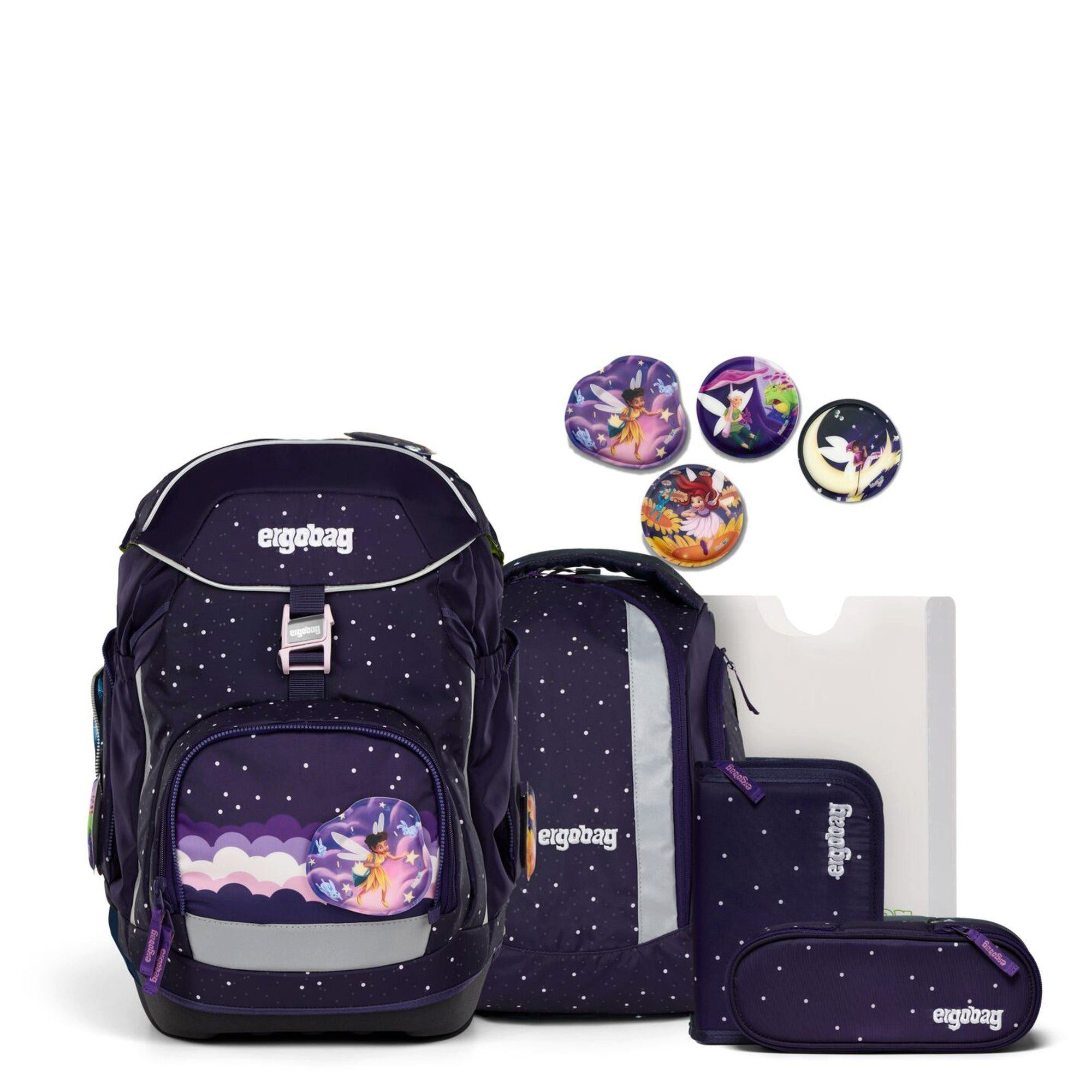 ergobag Schulranzen Pack 'Reflex Glow' -