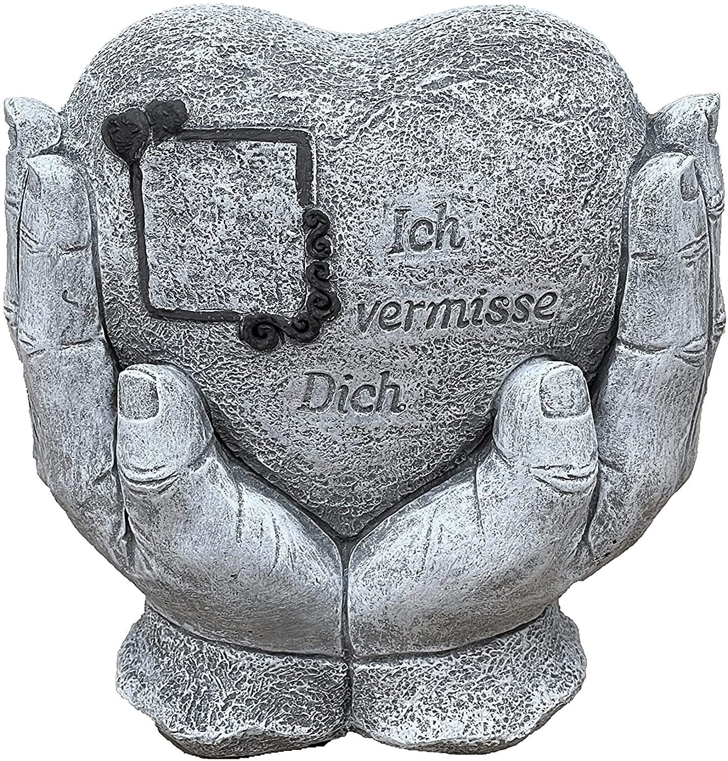 Stone and Style Gartenfigur Steinfigur Grabstein