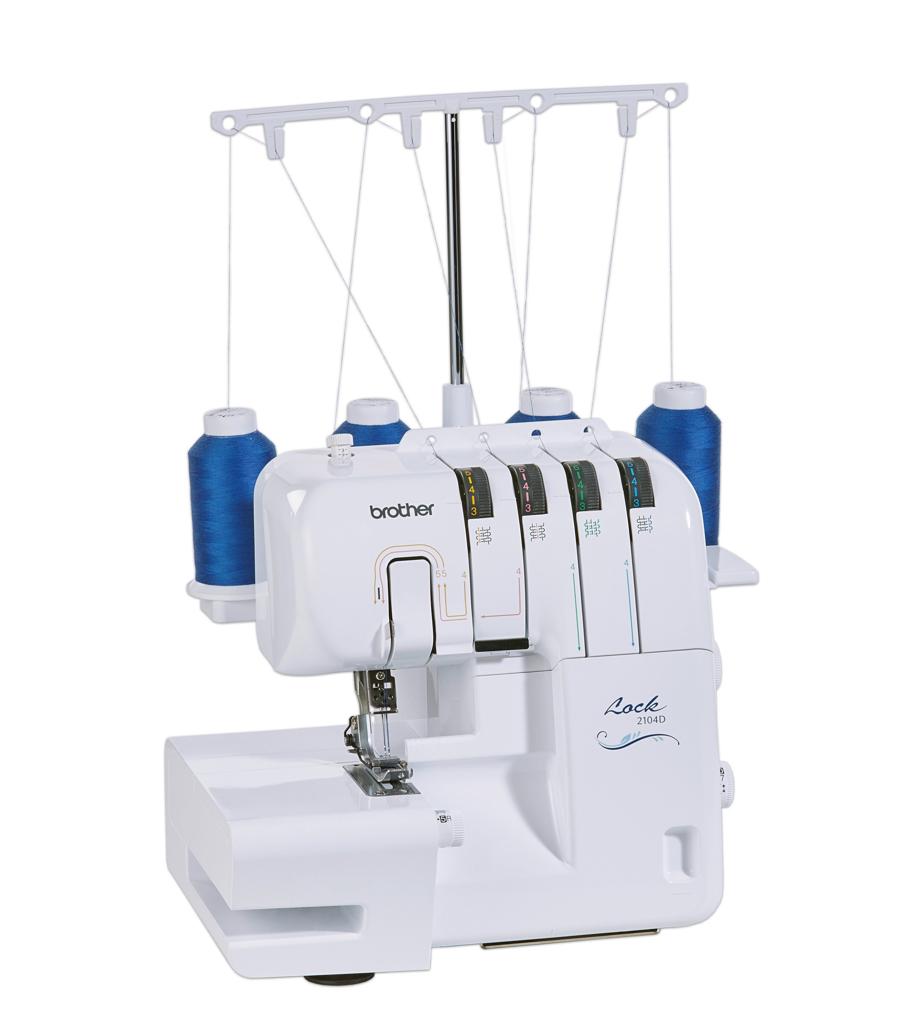 Brother Overlock-Nähmaschine Brother Overlock Nähmaschine 2104D