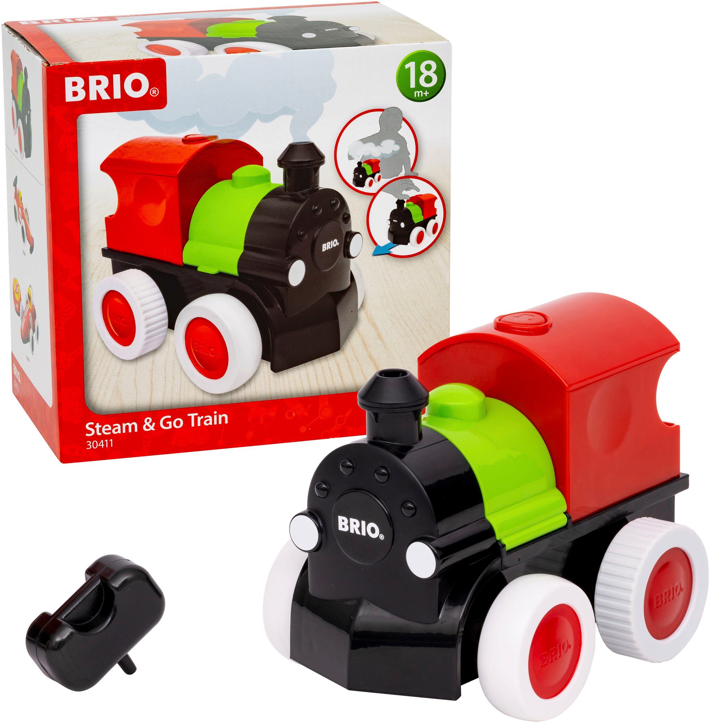BRIO® Modelleisenbahn-Set Push & Go Zug,