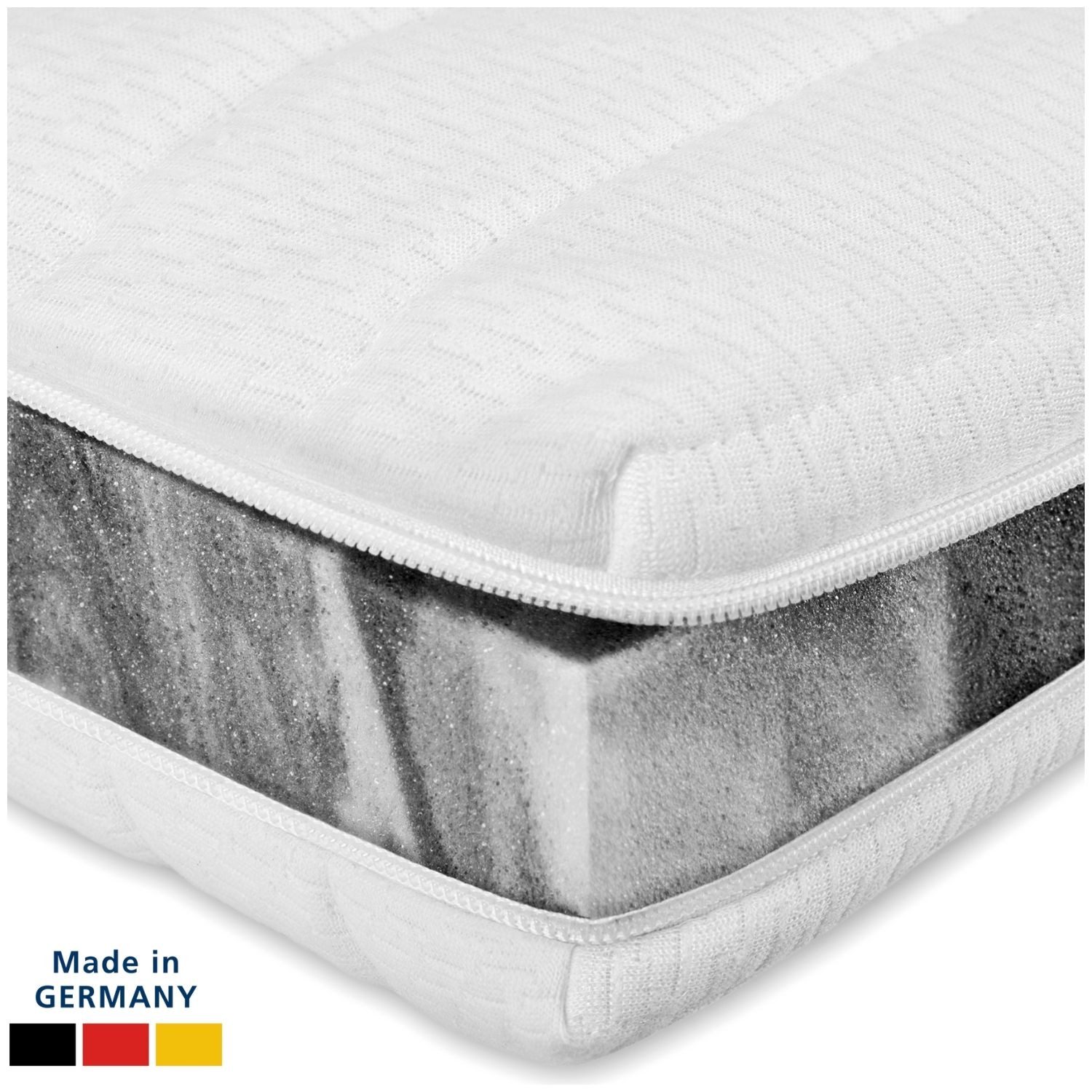 AM Qualitätsmatratzen, Topper fest, Harter Matratzentopper