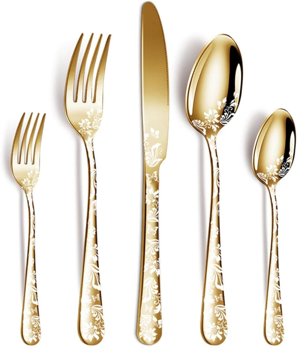 Auledio Besteck-Set Besteck Set für 4