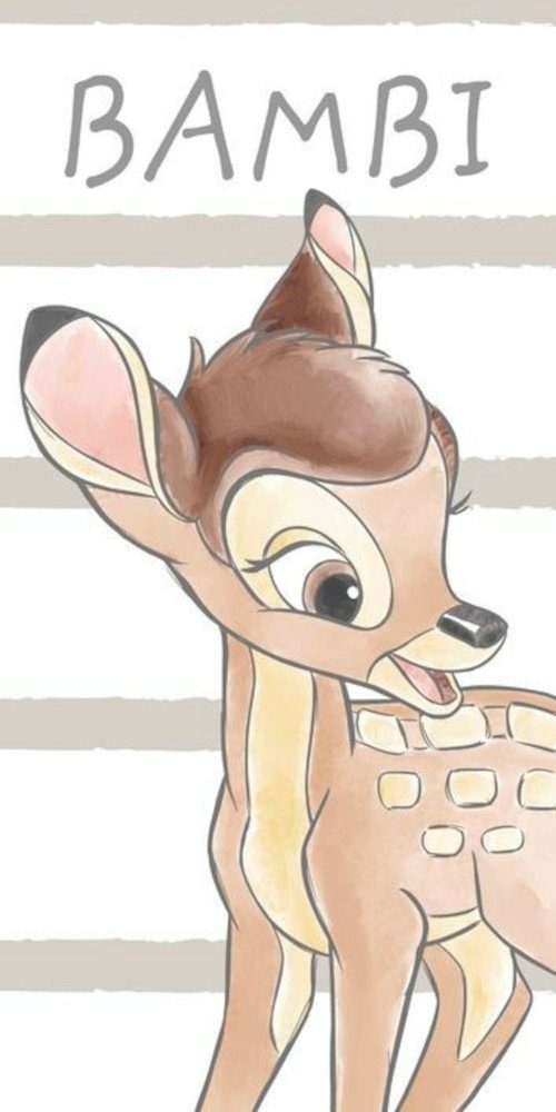 Disney Strandtuch Bambi Badetuch Handtuch Strandtuch