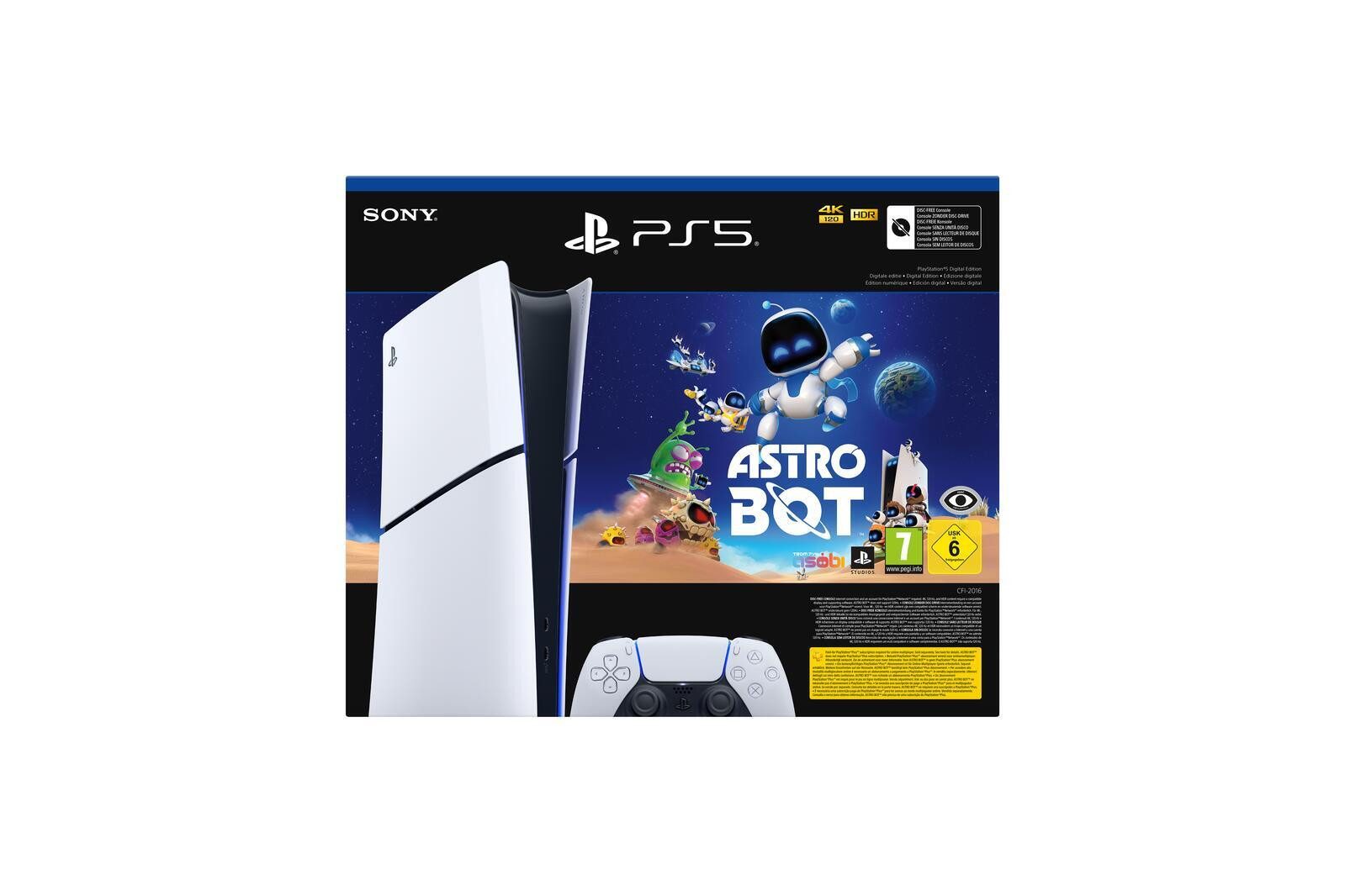 Sony PS5- Digital Edition, Slim Astro