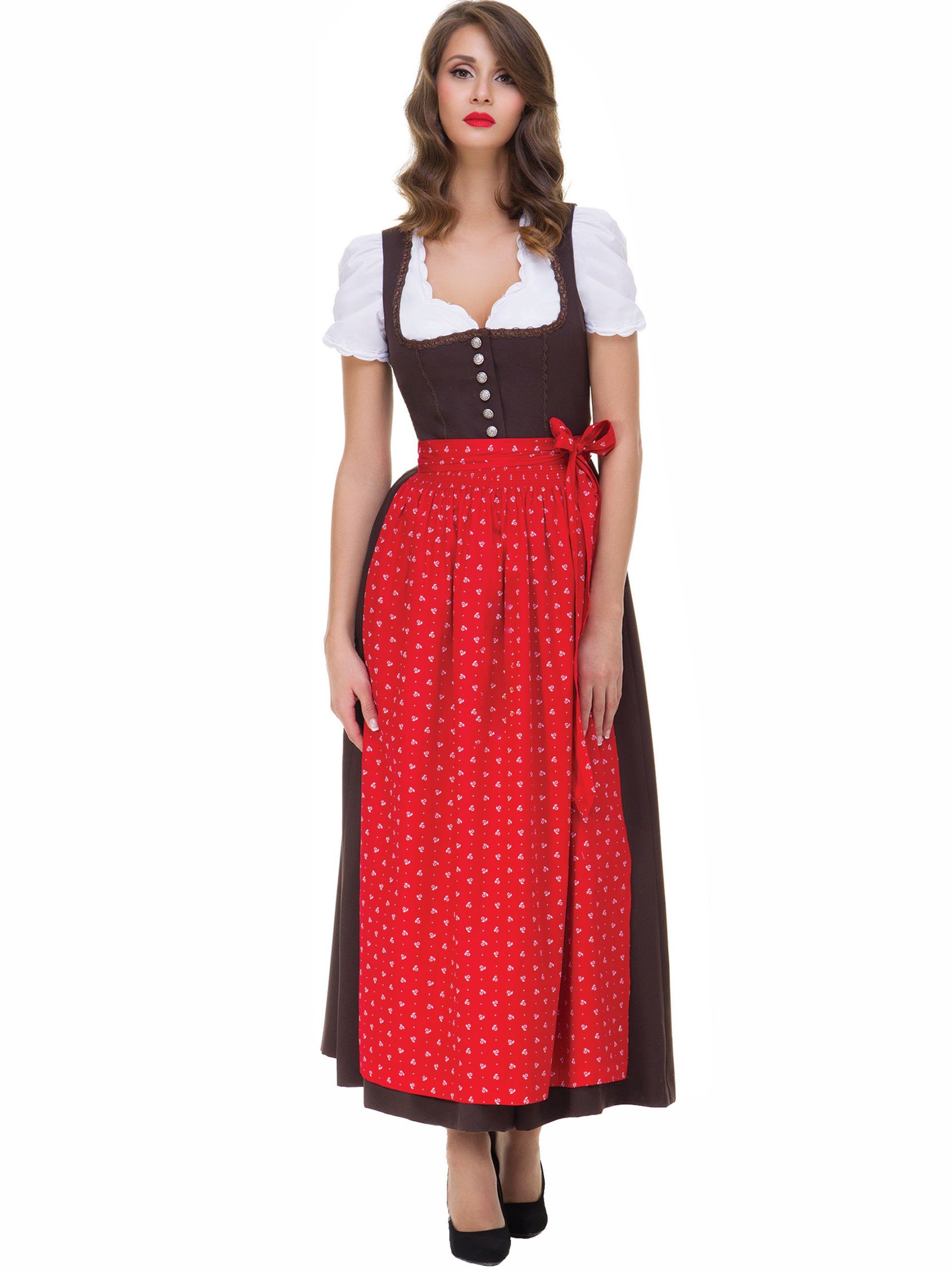 Almbock Dirndl Langes Dirndl Elena (2-tlg)