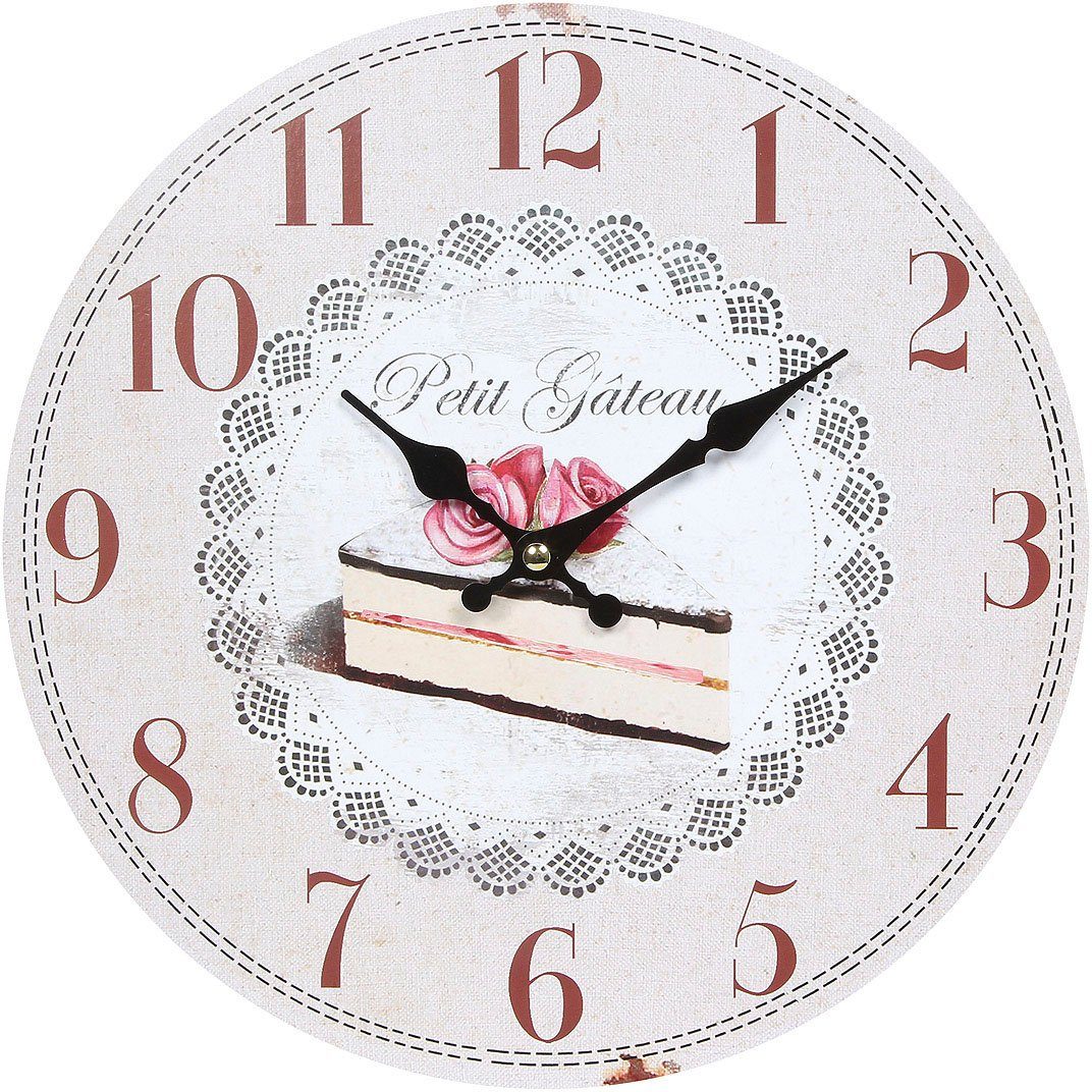 Ambiente Haus Wanduhr Wanduhr - Torte
