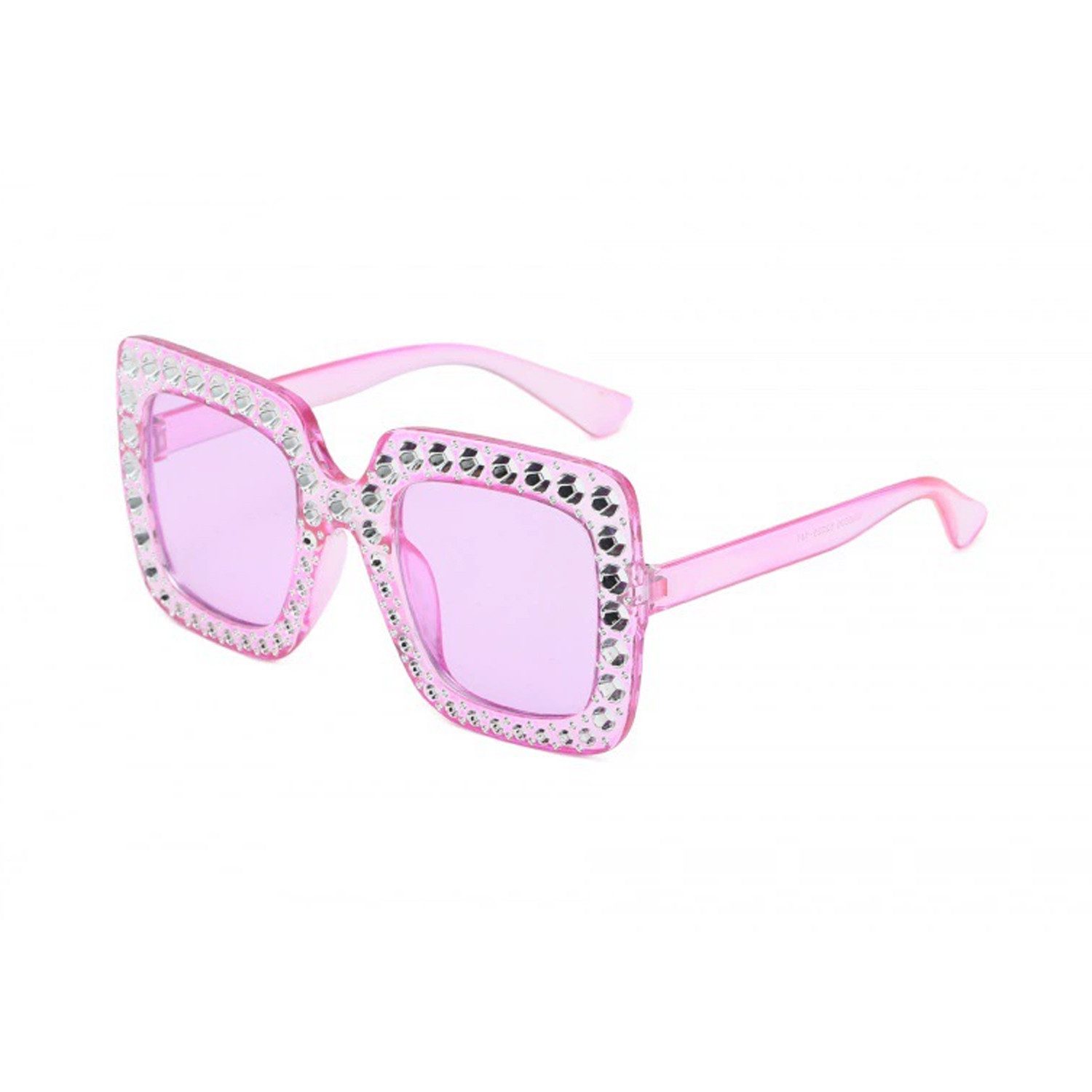 autolock Sonnenbrille Kristall Sonnenbrille Damen, Square