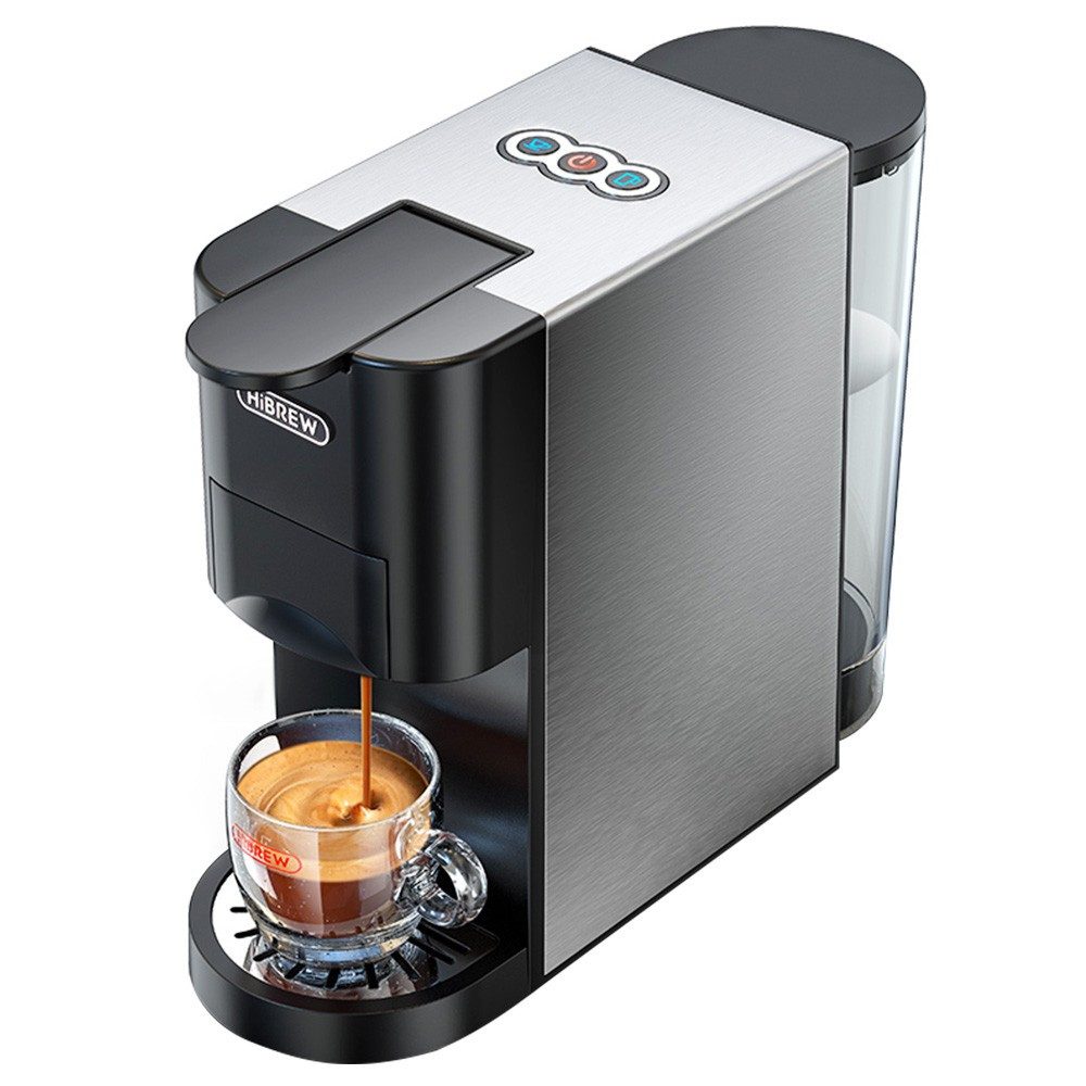 HiBREW Kapselmaschine, 5 in 1 Kaffeemaschine,