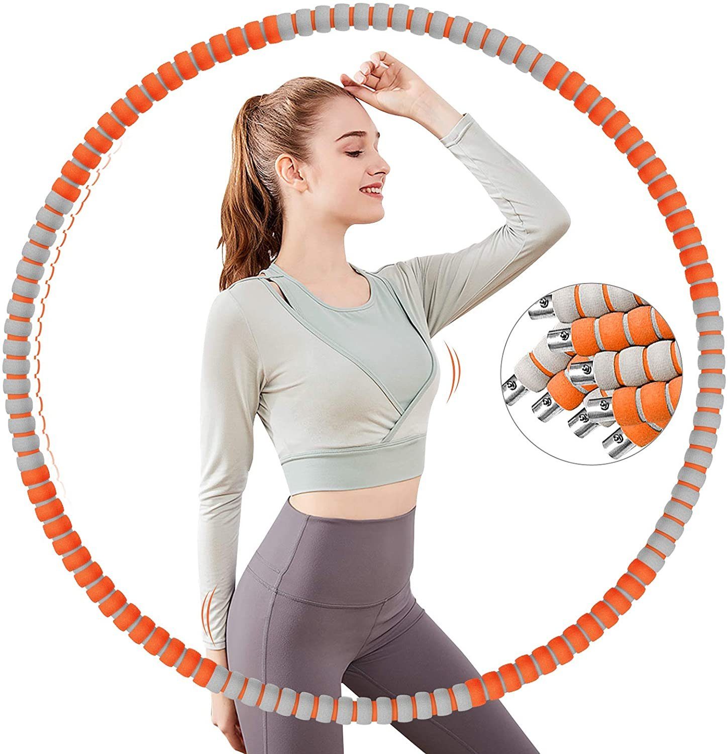 Markenwarenshop-Style Hula-Hoop-Reifen Hula Hoop Reifen BLAIKOYI