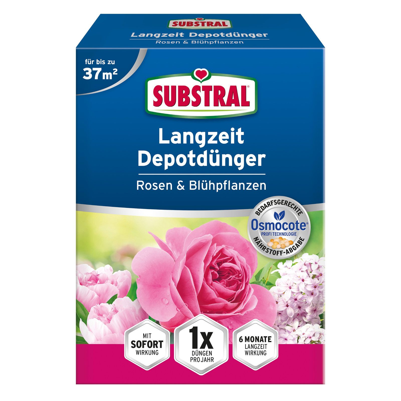 Substral Langzeitdünger Langzeit Depotdünger für Rosen