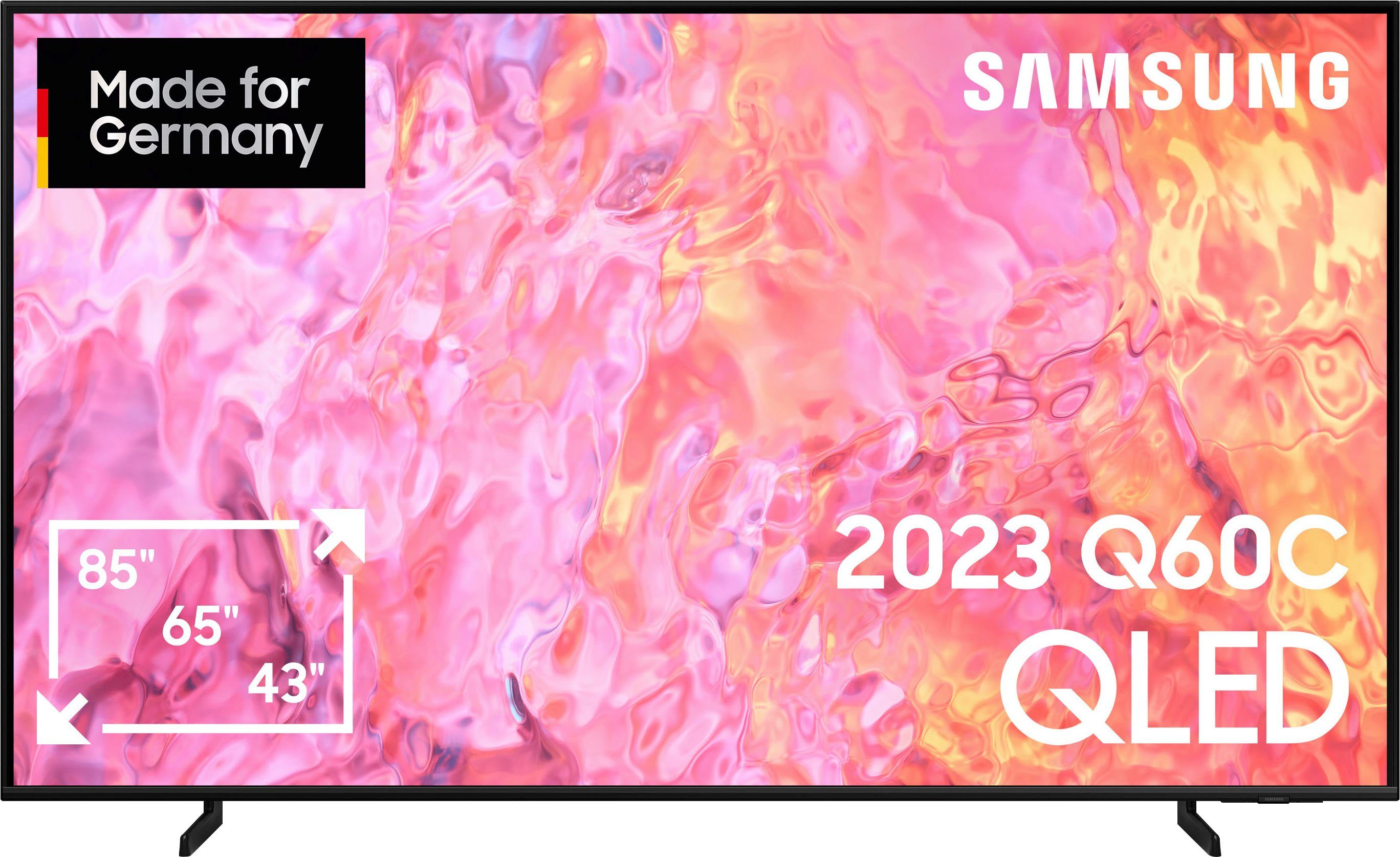 Samsung GQ85Q60CAU QLED-Fernseher (214 cm/85 Zoll,