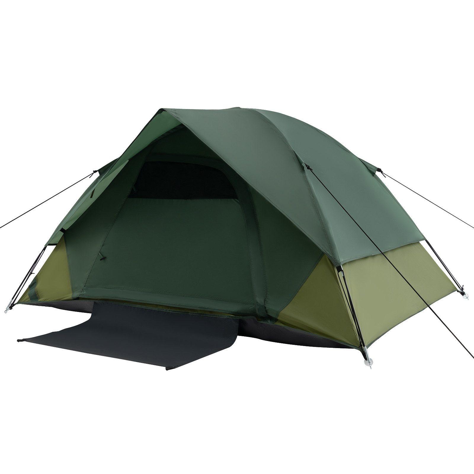 KOMFOTTEU Kuppelzelt, Campingzelt wasserdicht für 2