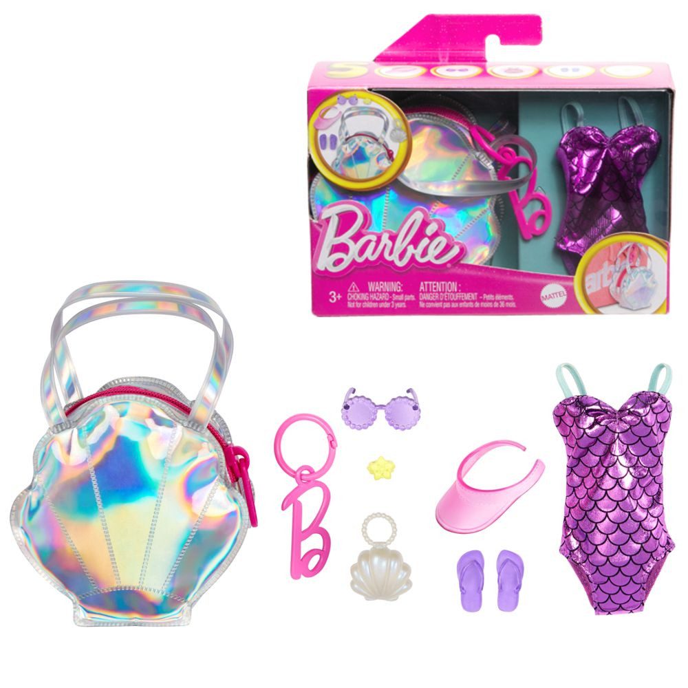 Barbie Puppenkleidung Beach Outfit Barbie HJT43