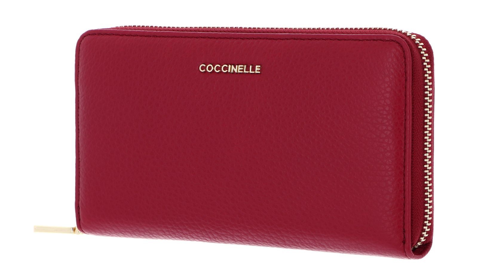 COCCINELLE Geldbörse Wallet Grained Leather, aus