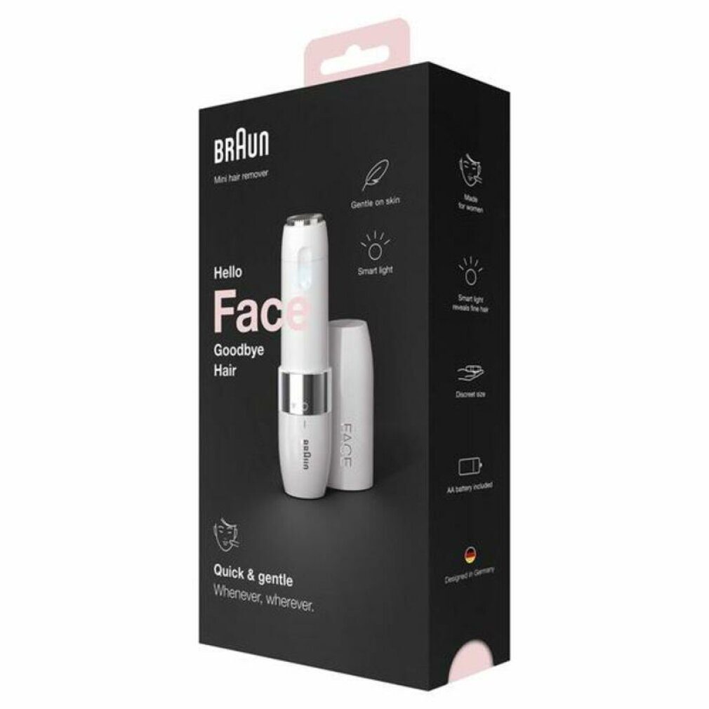Braun Epilierer Gesichtshaarentferner, Mini Hair Remover