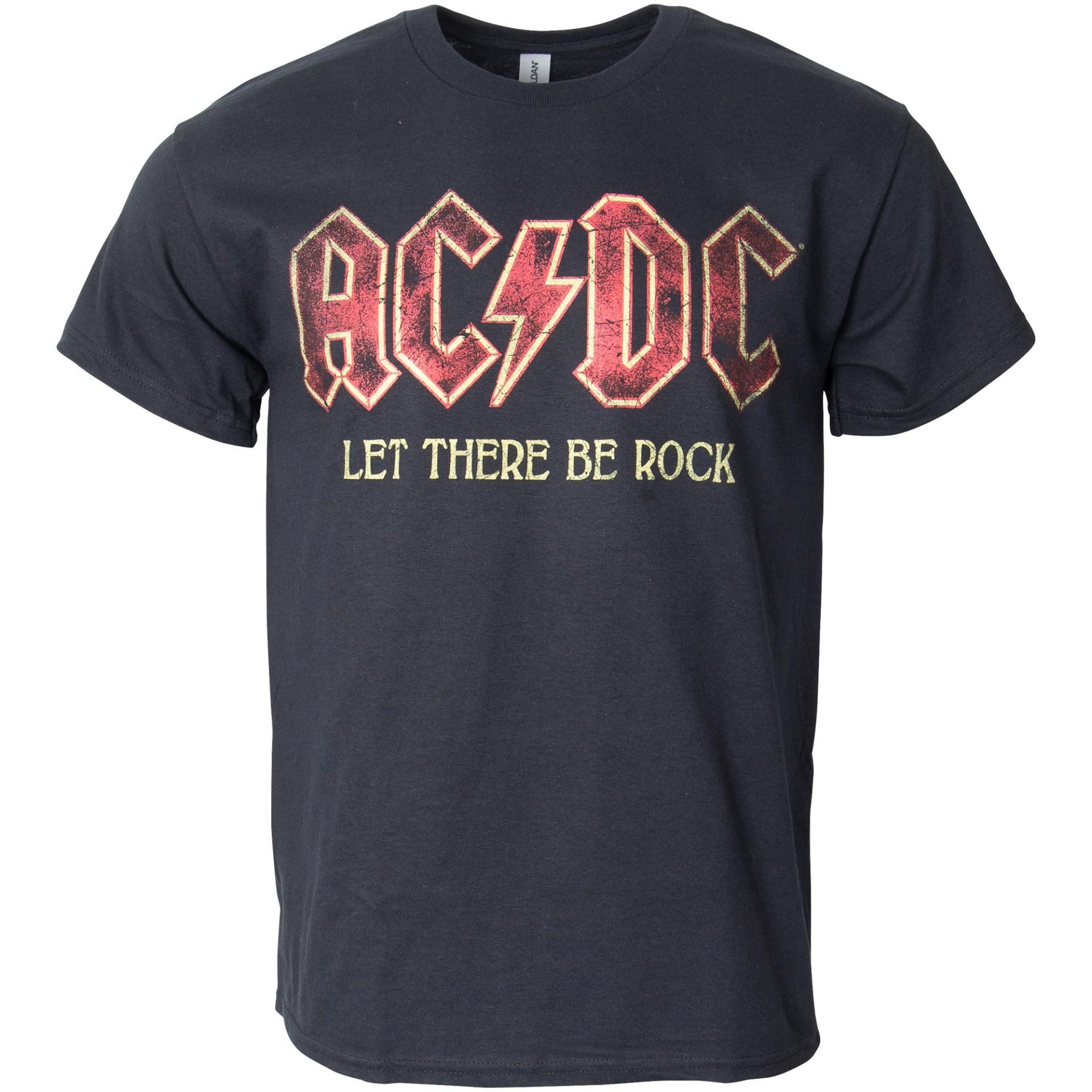 AC/DC T-Shirt Sounds Light Drums Guitar