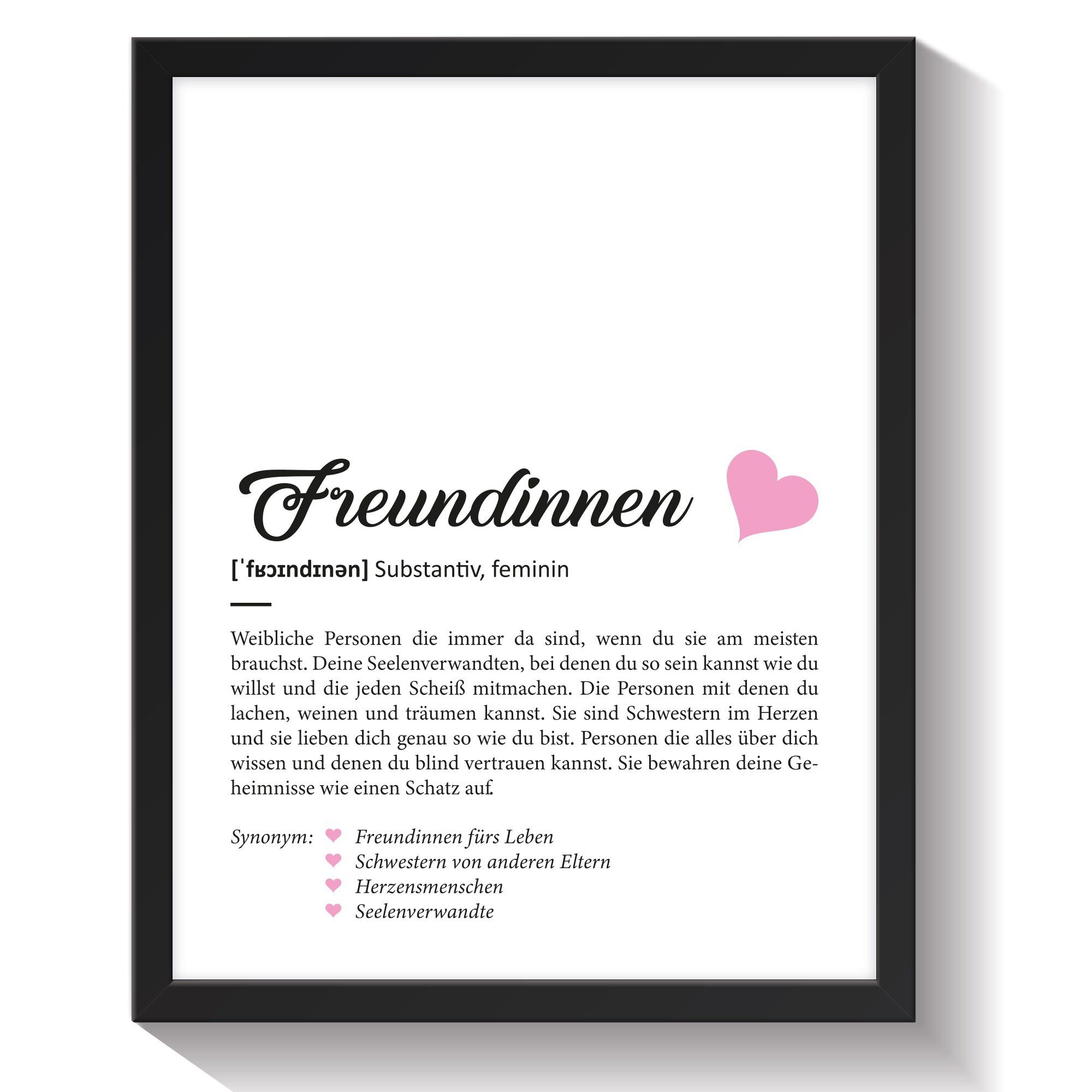 GRAVURZEILE Poster Definition Poster, Kunstdrucke auf