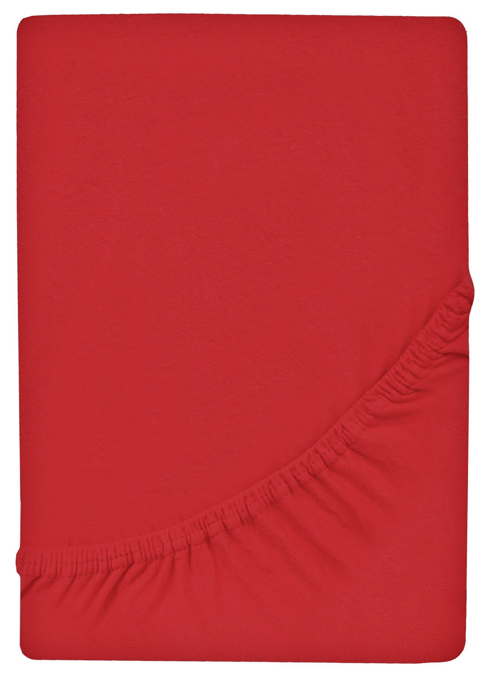 GREEN MARK Textilien Spannbettlaken Jersey Spannbettlaken,