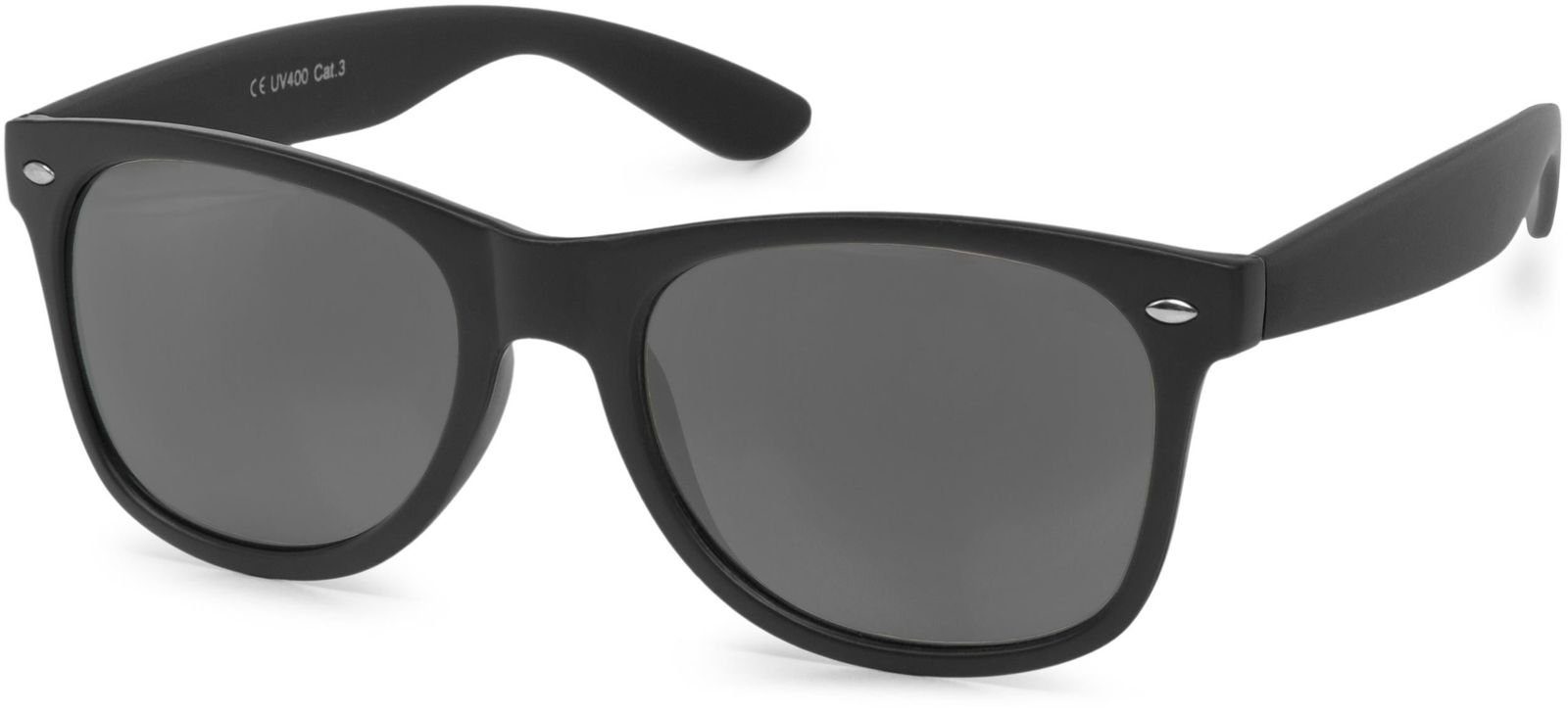 styleBREAKER Sonnenbrille Nerd Sonnenbrille mit Rechteckigen