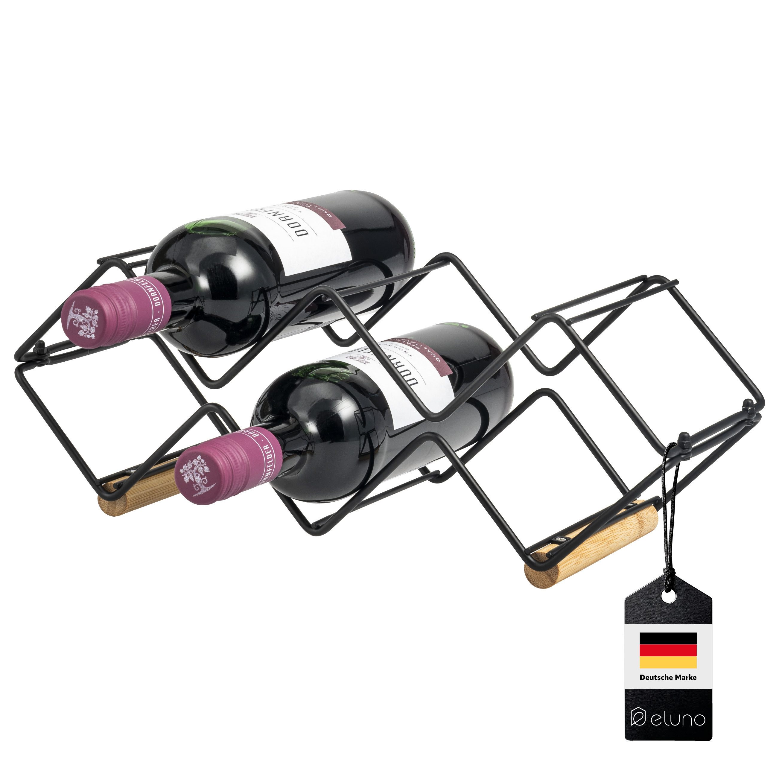 eluno Weinregal Weinregal für 5 Flaschen,