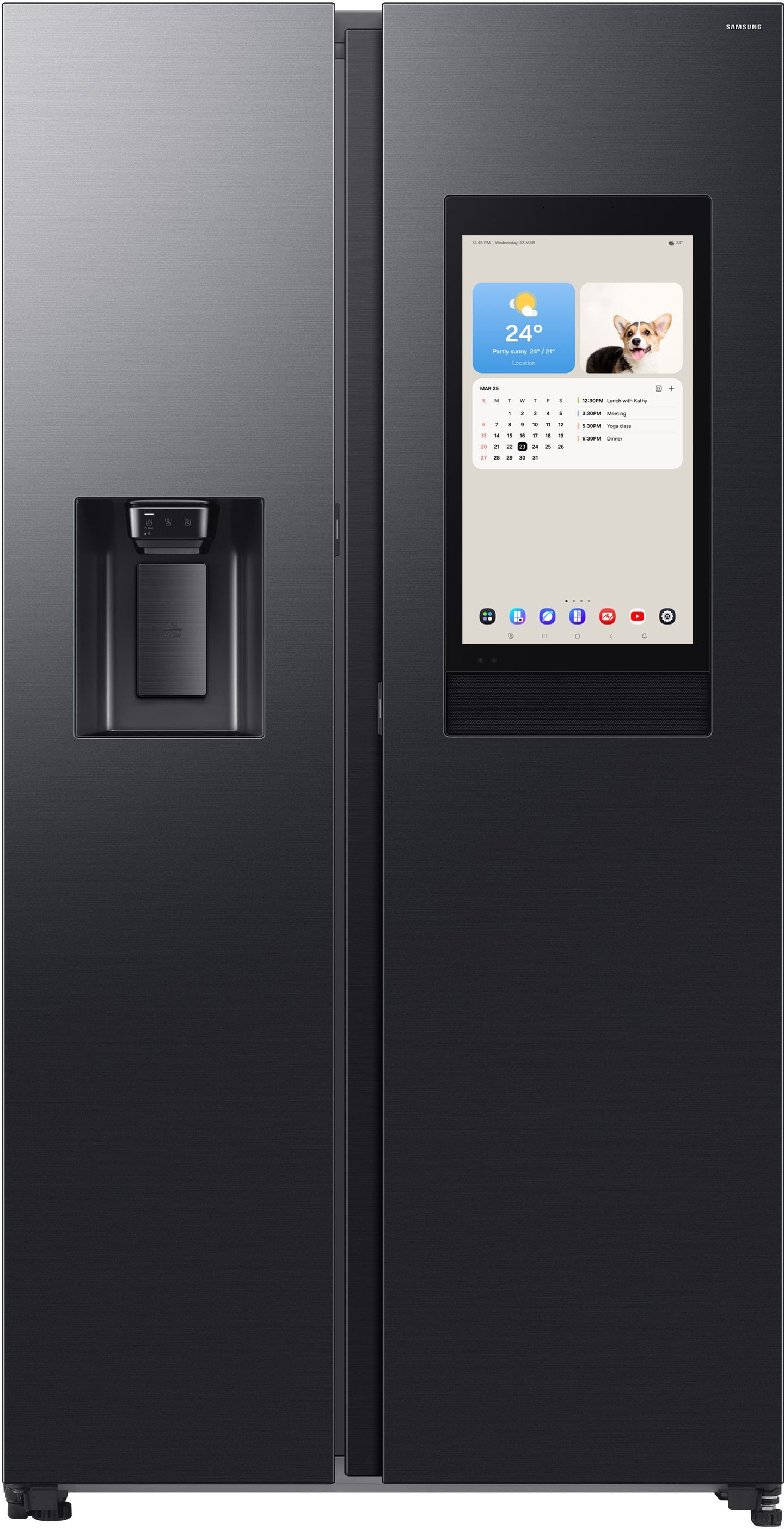 Samsung Side-by-Side RS97F RS90F67BEF, 178,0 cm