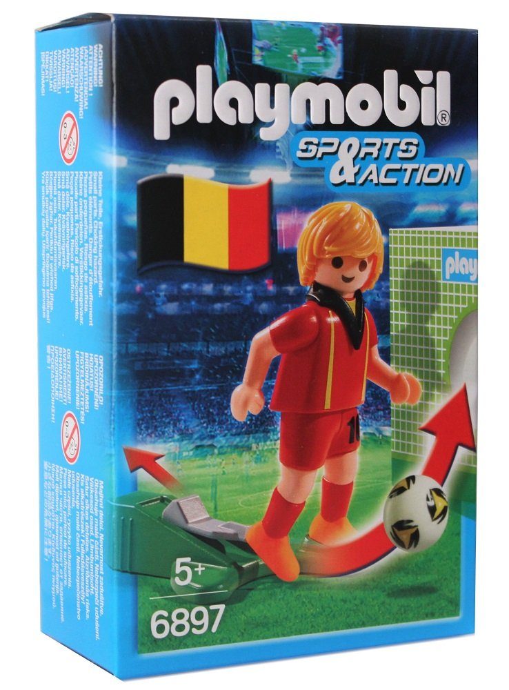Playmobil® Spielfigur Playmobil Belgien Fußballspieler Figur,