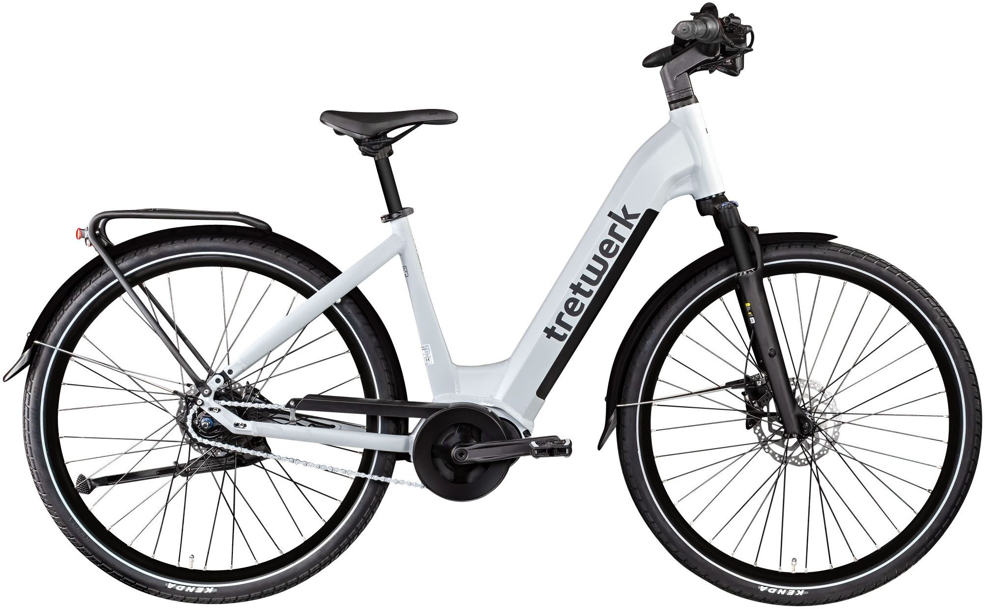Tretwerk E-Bike Cityrad Amber Nexus, 8
