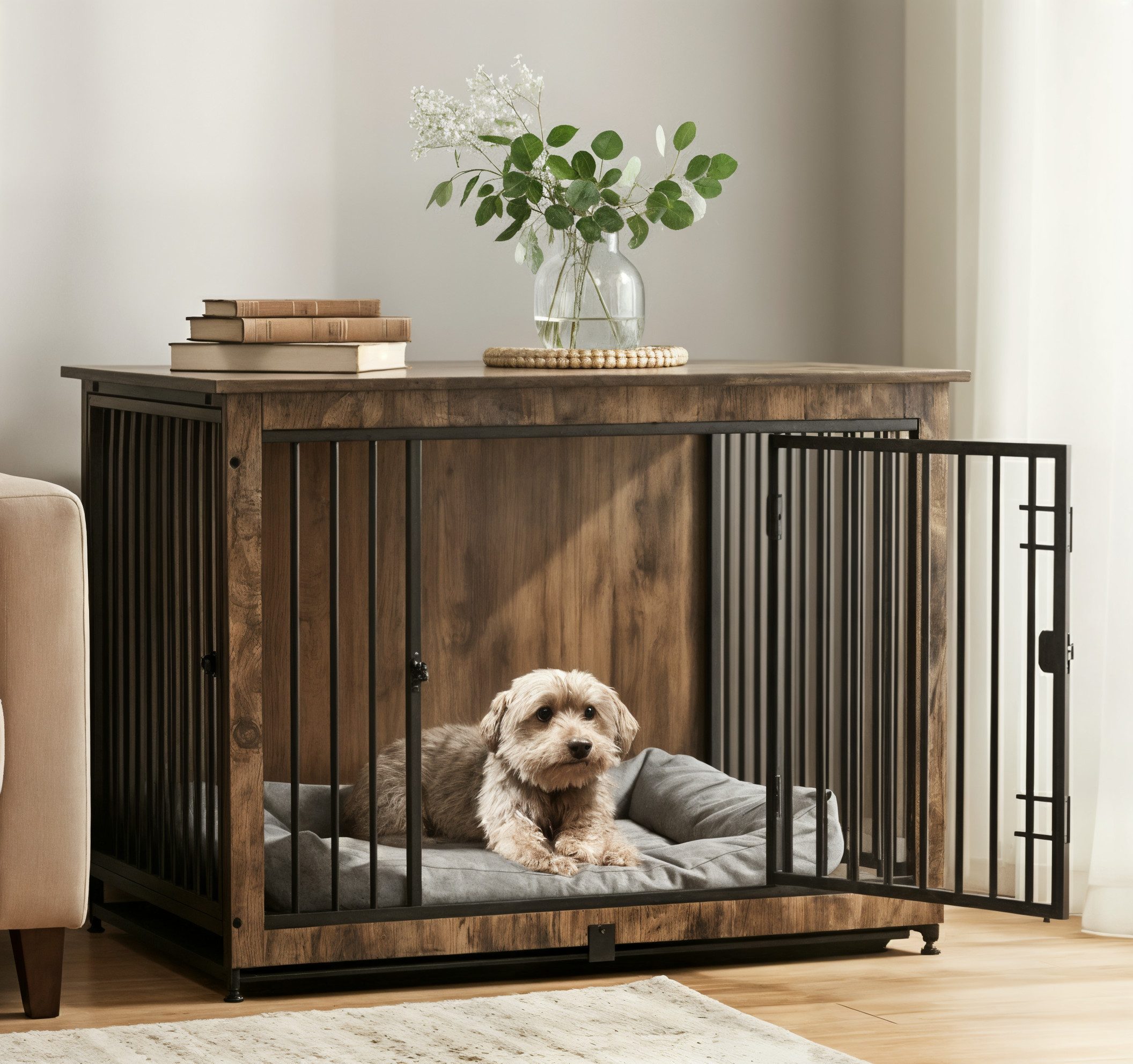 Zooprinz Hundehütte Hundebox Hundehaus Indoor Innen,