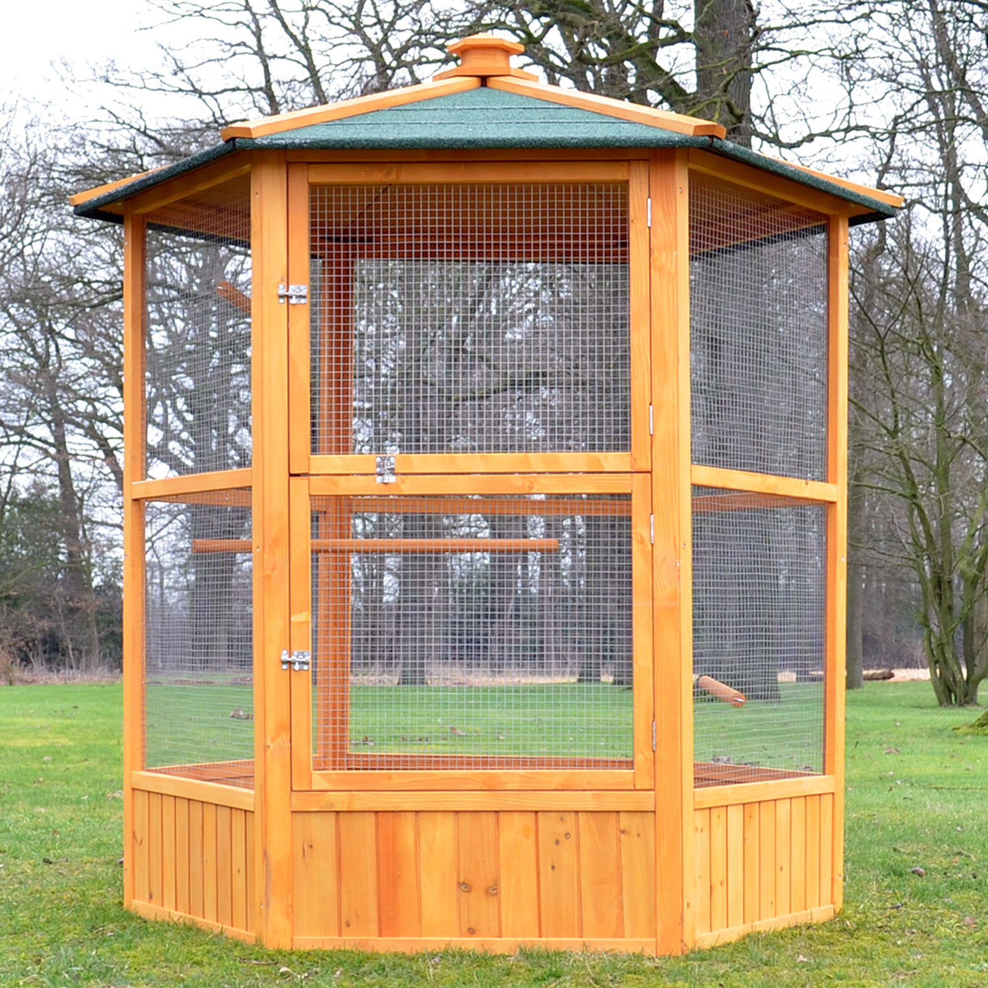 Zooprinz Vogelhaus Vogelvoliere Maxi Wetterfest Winterfest,