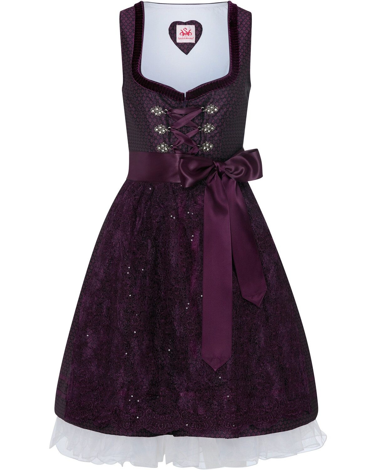 Spieth & Wensky Dirndl Jacquard-Dirndl Eluise