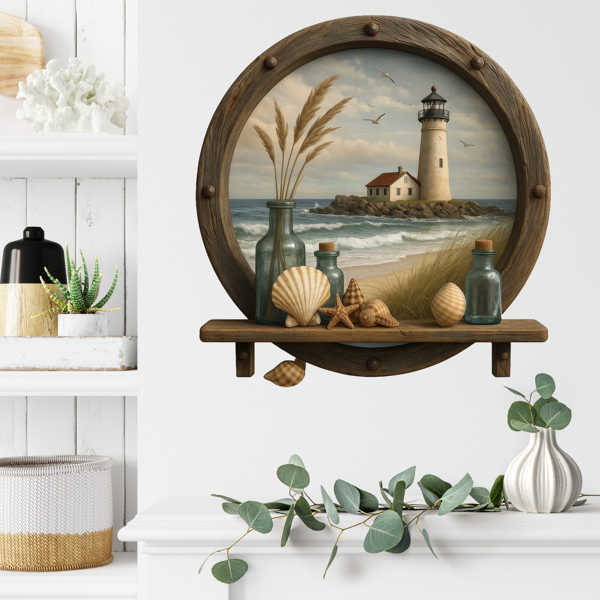 Sunnywall Wandtattoo Aufkleber Maritim – Bullauge