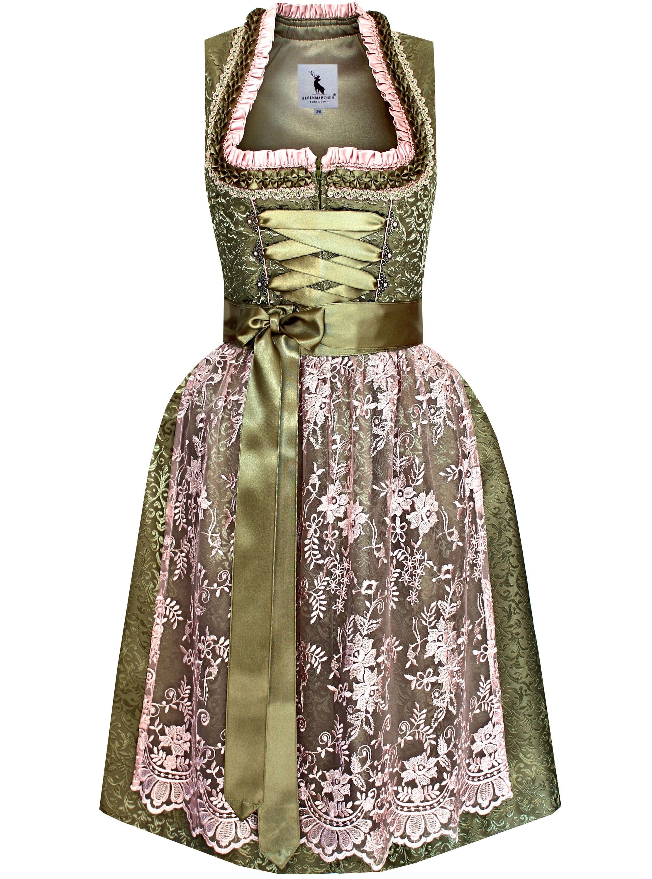Alpenmärchen Dirndl Dirndl Florentina in grün