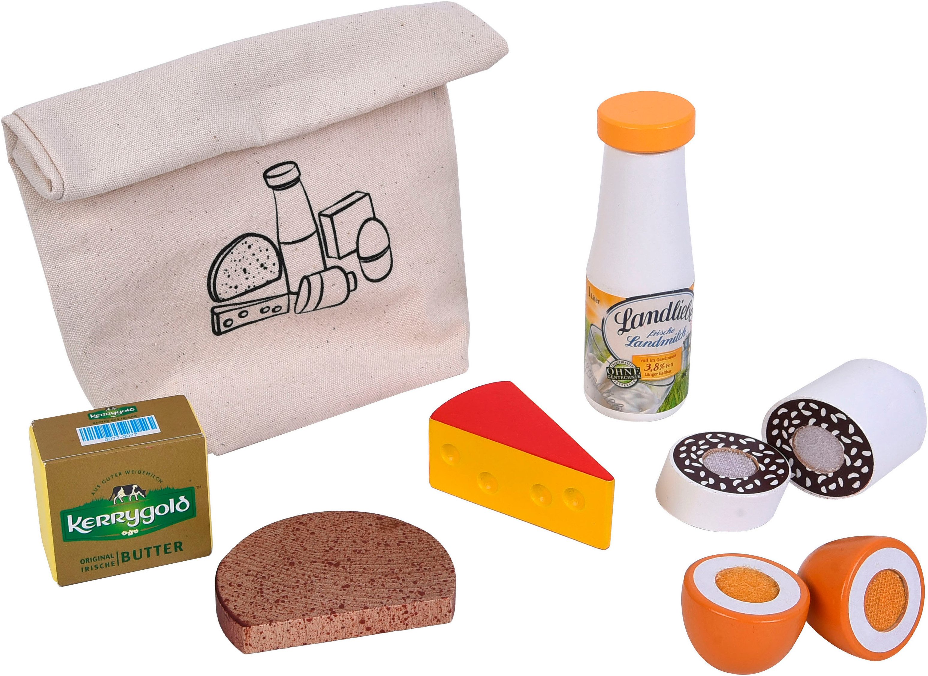Tanner Spiellebensmittel Picknick Artikel im schönen