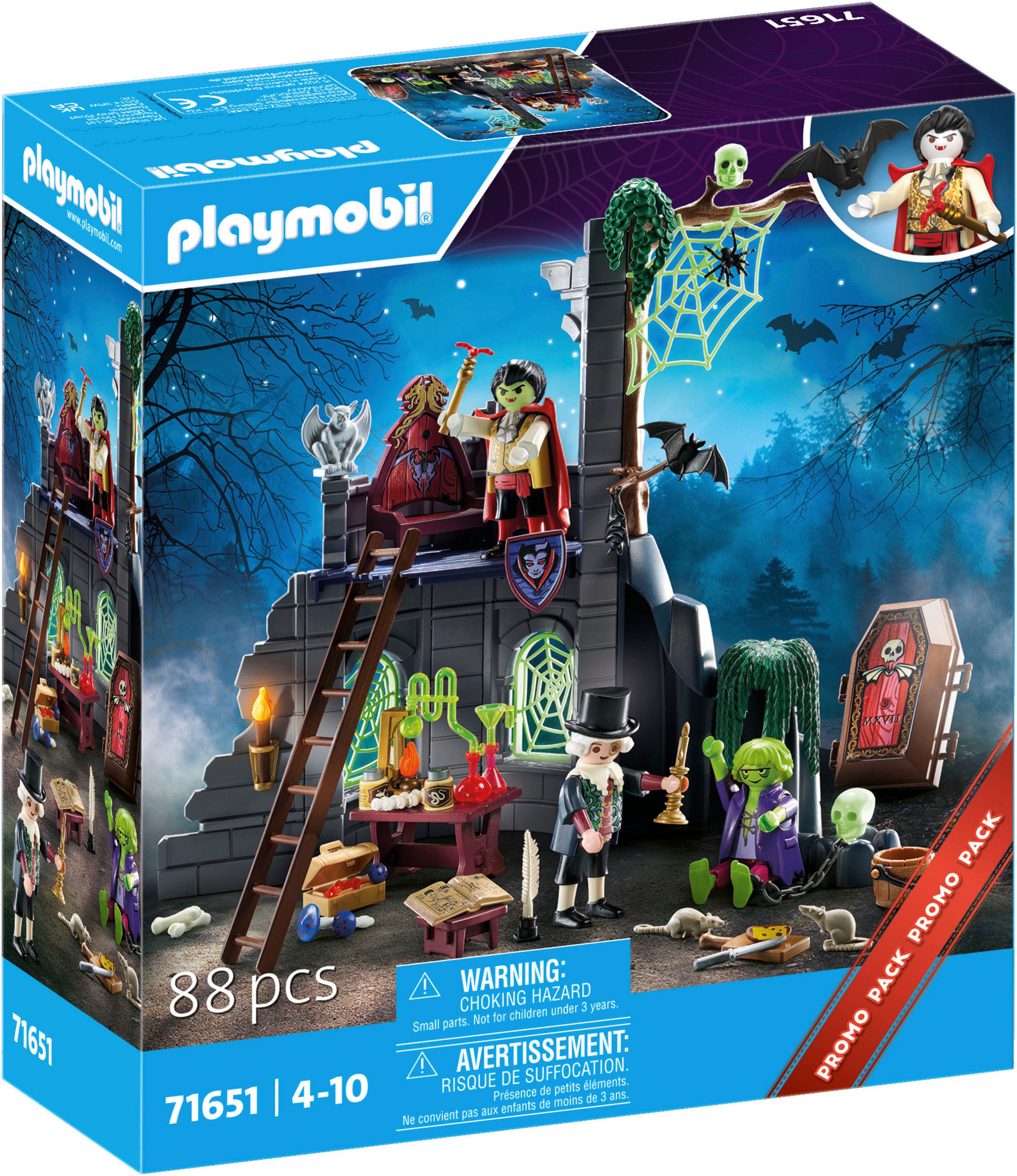 Playmobil® Gespenstische Ruine (71651) Konstruktions-Spielset, (88