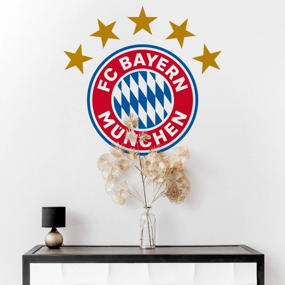 FC Bayern München Wandtattoo Fußball Wandsticker
