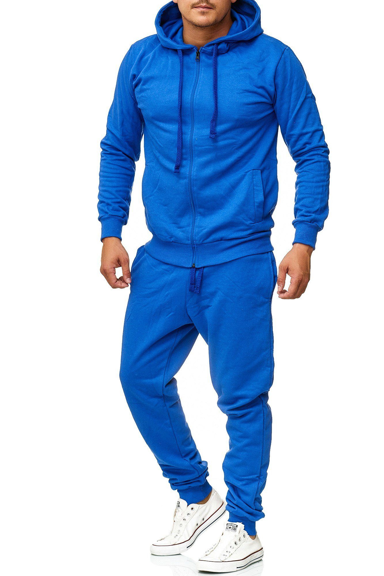 L.gonline Freizeitanzug Herren Jogginganzug, Freizeitanzug, Hausanzug